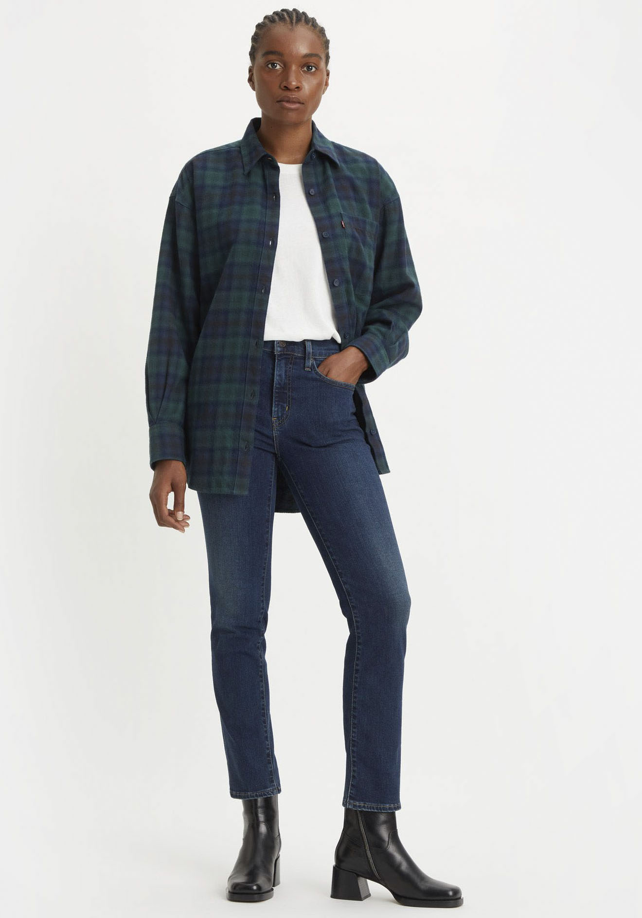 Thumbnail - Levis Straight-Jeans "724 High Rise Straight"