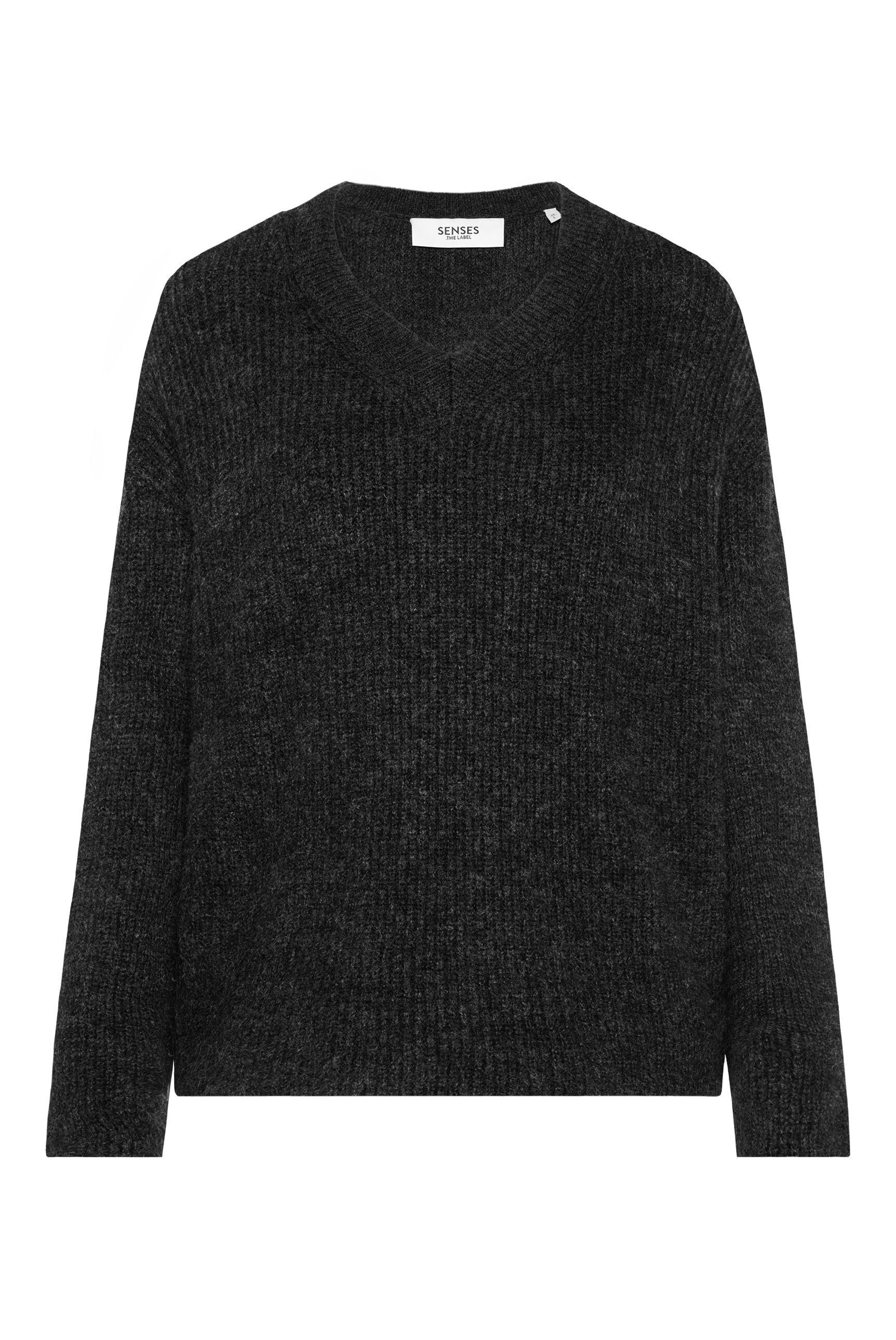 SENSES.THE LABEL V-Ausschnitt-Pullover mit V-Ausschnitt