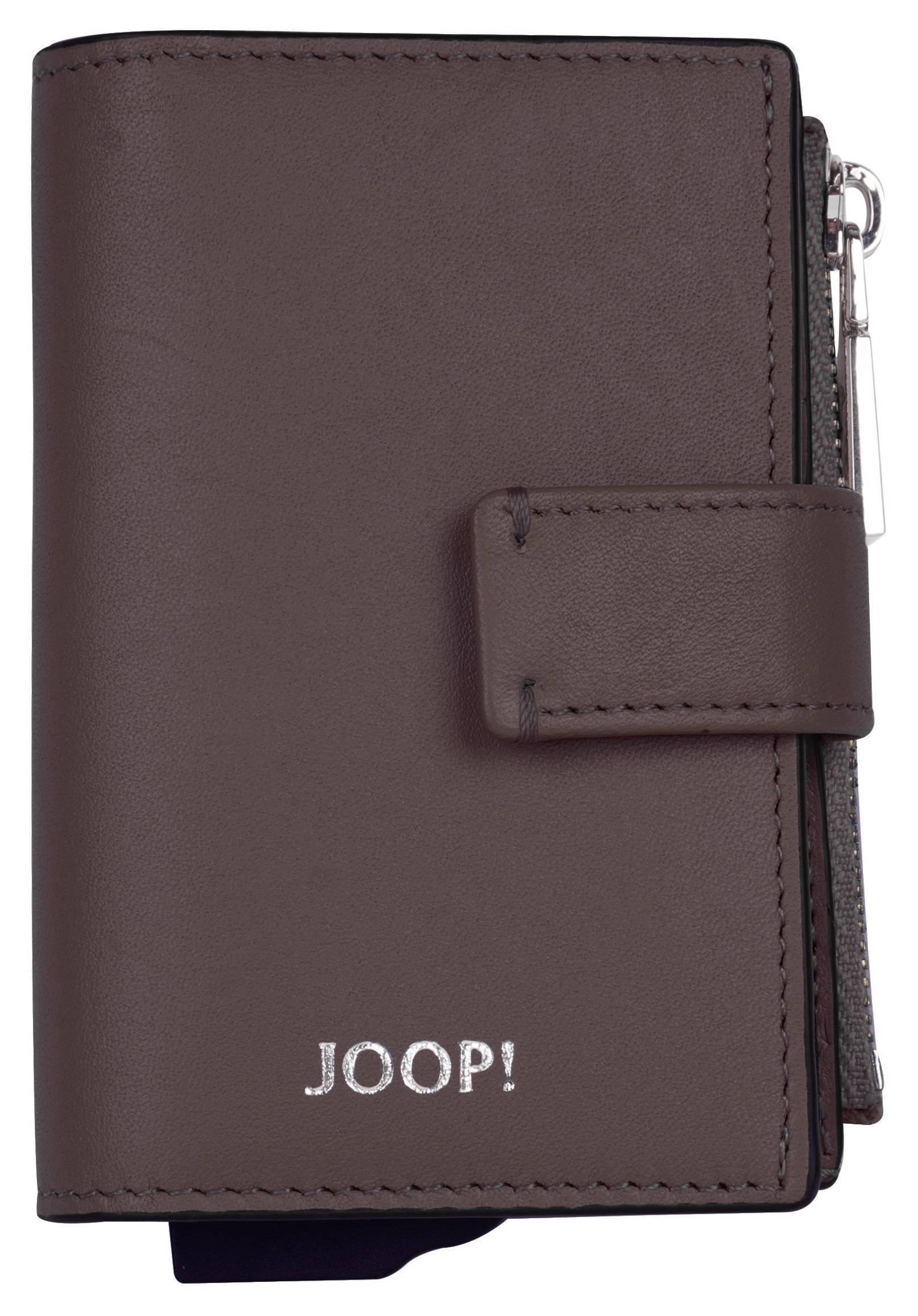 JOOP! Kartenetui »sofisticato 1.0 c-four e-cage sv8«, Geldbörse Portemonnaie Damenbörse Ledergeldbörse