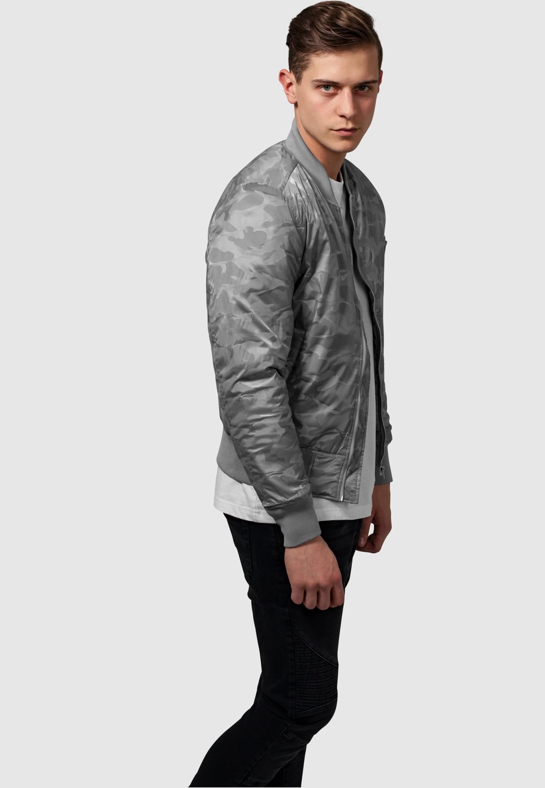 URBAN CLASSICS Bomberjacke »Urban Classics Herren Tonal Camo Bomber Jacket«, (1 St.), ohne Kapuze
