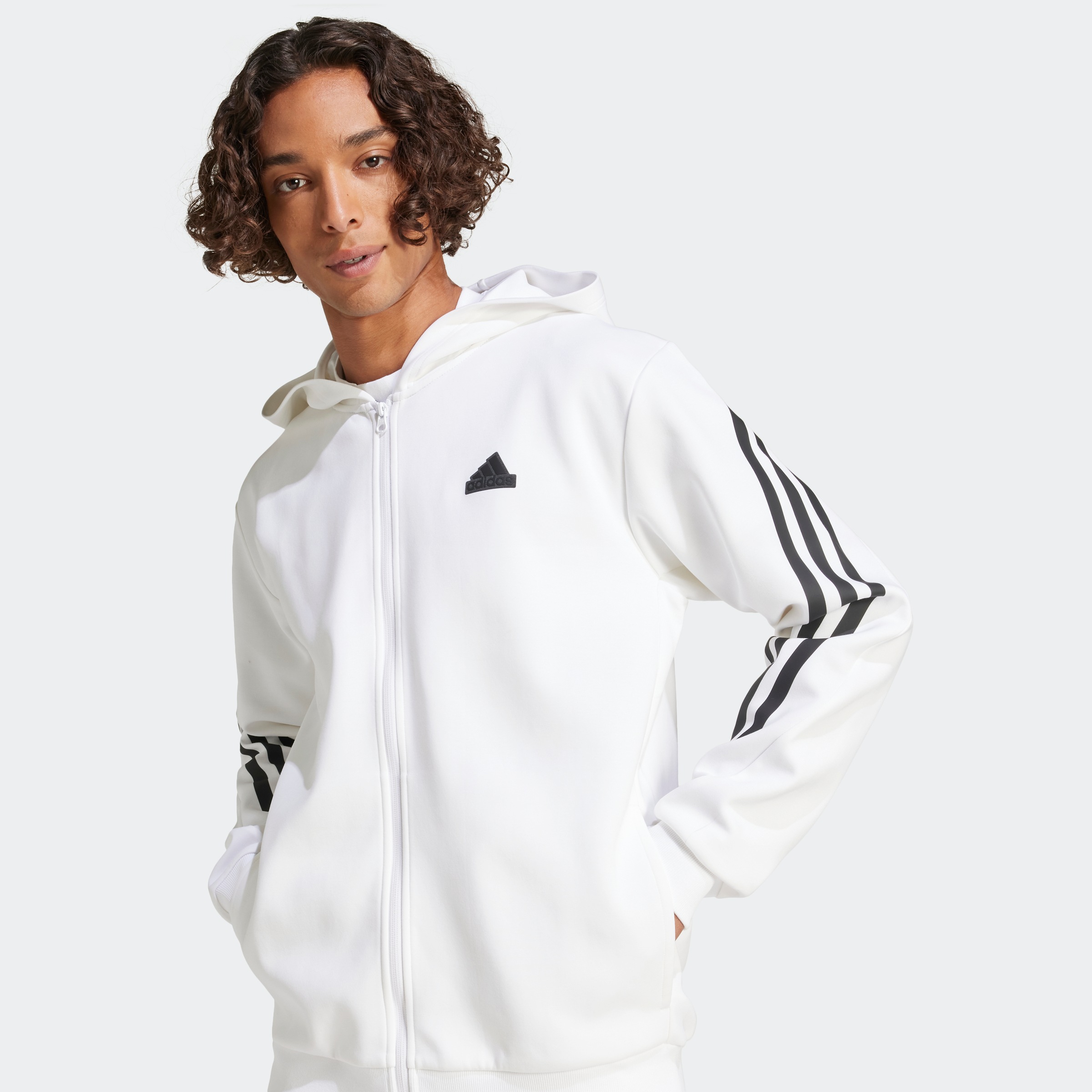 adidas Sportswear Kapuzensweatshirt »M FI 3S FZ«