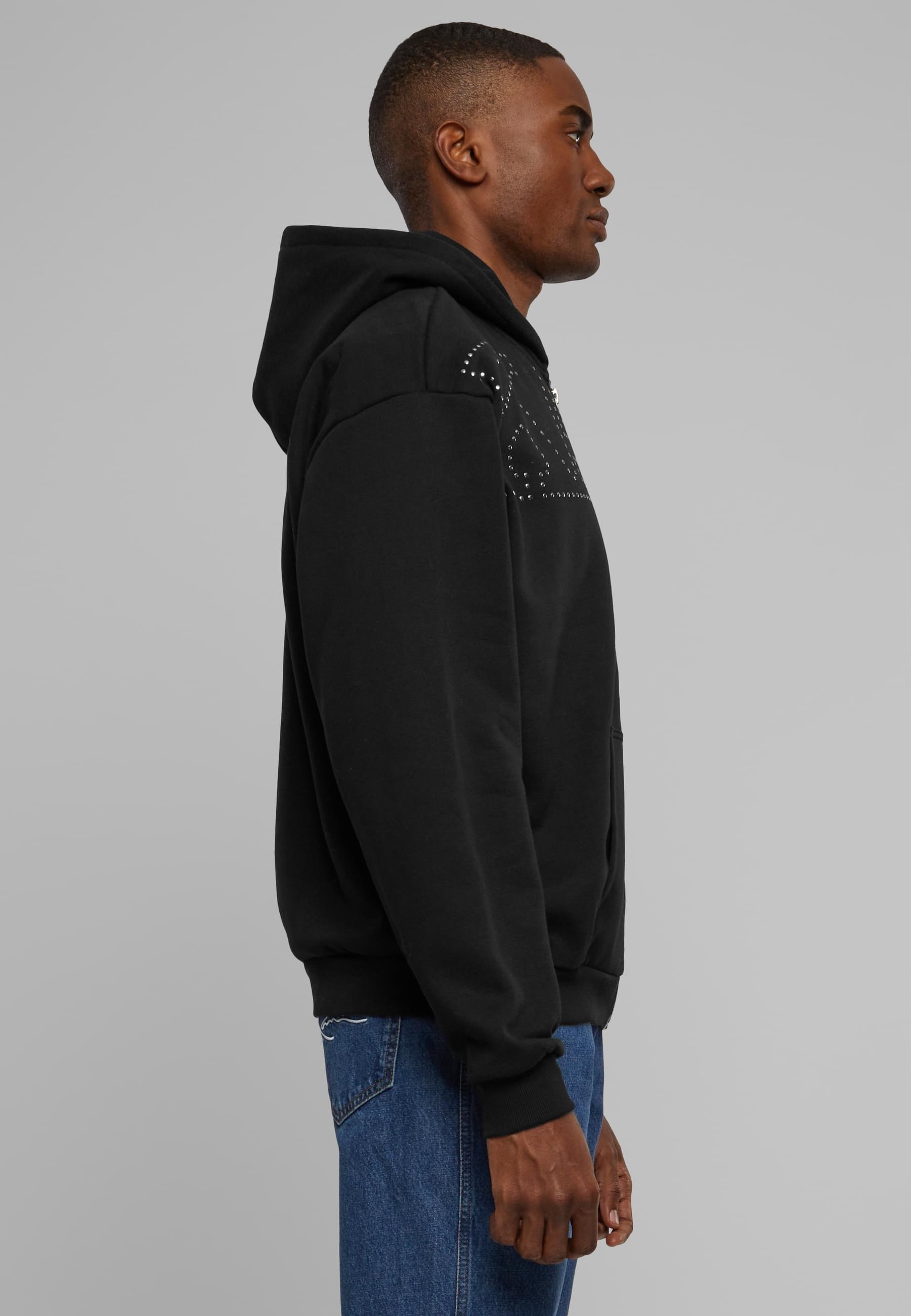 Karl Kani Sweatjacke »Karl Kani Herren KM234-014-2 KK Studded Retro OS Full Zip Hoodie«