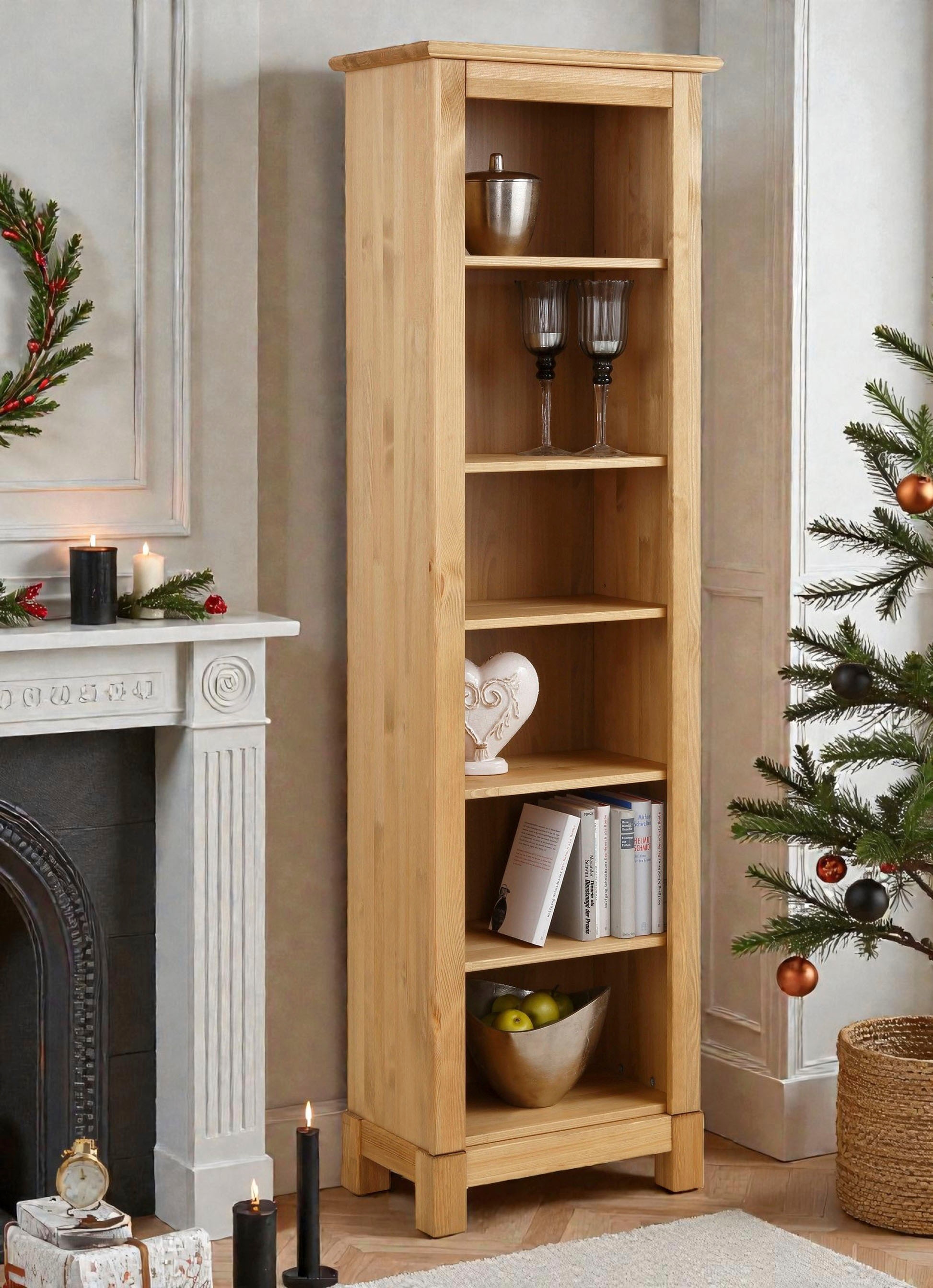 Home affaire Standregal "Rauna" Höhe 180 cm, aus massiver Kiefer, FSC-zerti günstig online kaufen