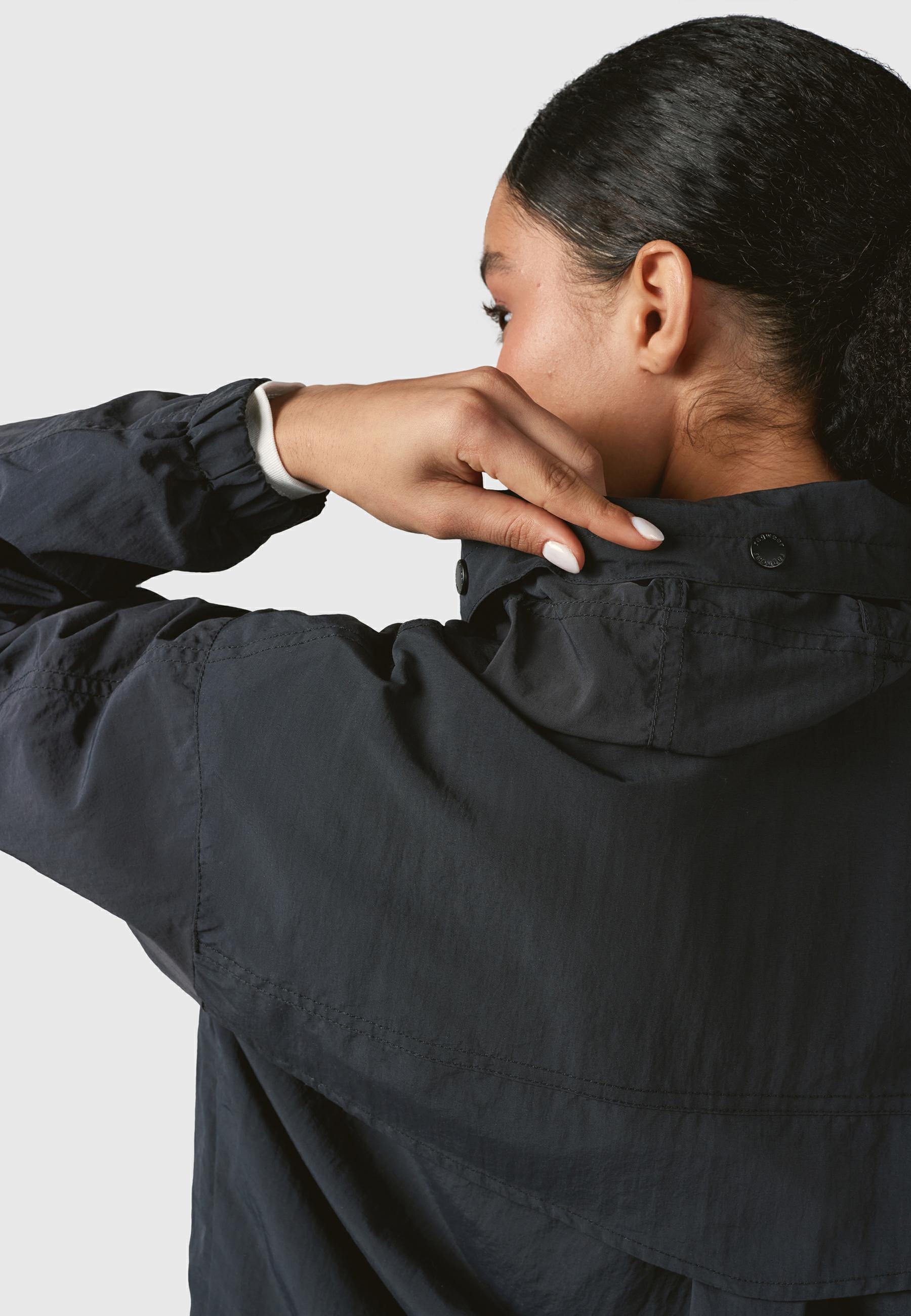 Ragwear Outdoorjacke »Cerys«, mit Kapuze, kurze Damen Übergangsjacke mit verstaubarer Kapuze