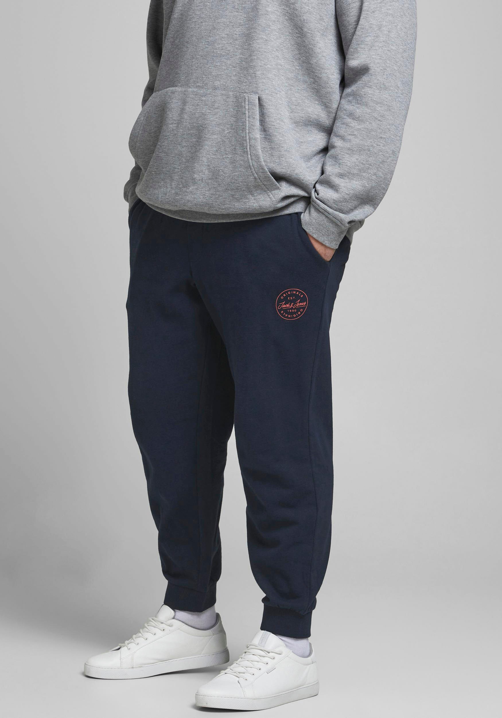Jack & Jones Performance JJWILL PANTS - Pantaloni sportivi - navy blazer/blu