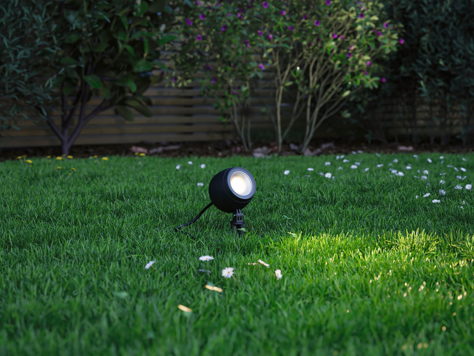 Paulmann LED Gartenleuchte »Outdoor Plug & Shine Spot Kikolo Insect friendly ZigBee«, 1 flammig-flammig, Insektenfreundlich