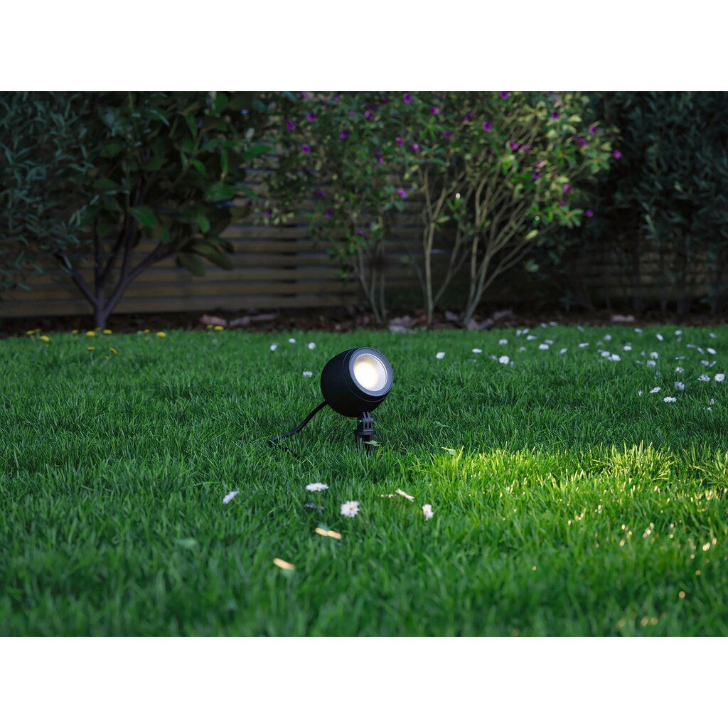 Paulmann LED Gartenleuchte »Outdoor Plug & Shine Spot Kikolo RGBW ZigBee«, 1 flammig-flammig