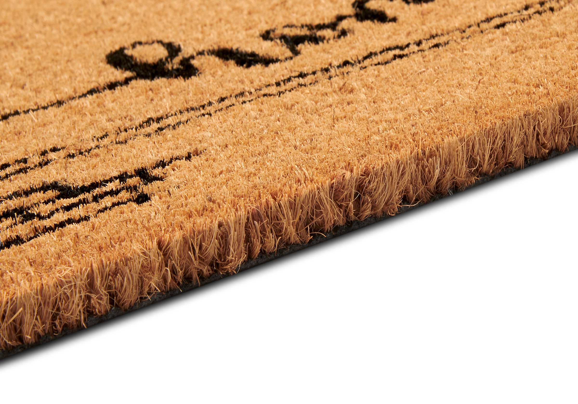 HANSE Home Fußmatte »Kokos Cat Home, Türmatte«, rechteckig, 15 mm Höhe, Schmutzfangmatte, Rutschfest, Outdoor, Innen, Außen, Kokosmatte, Flur