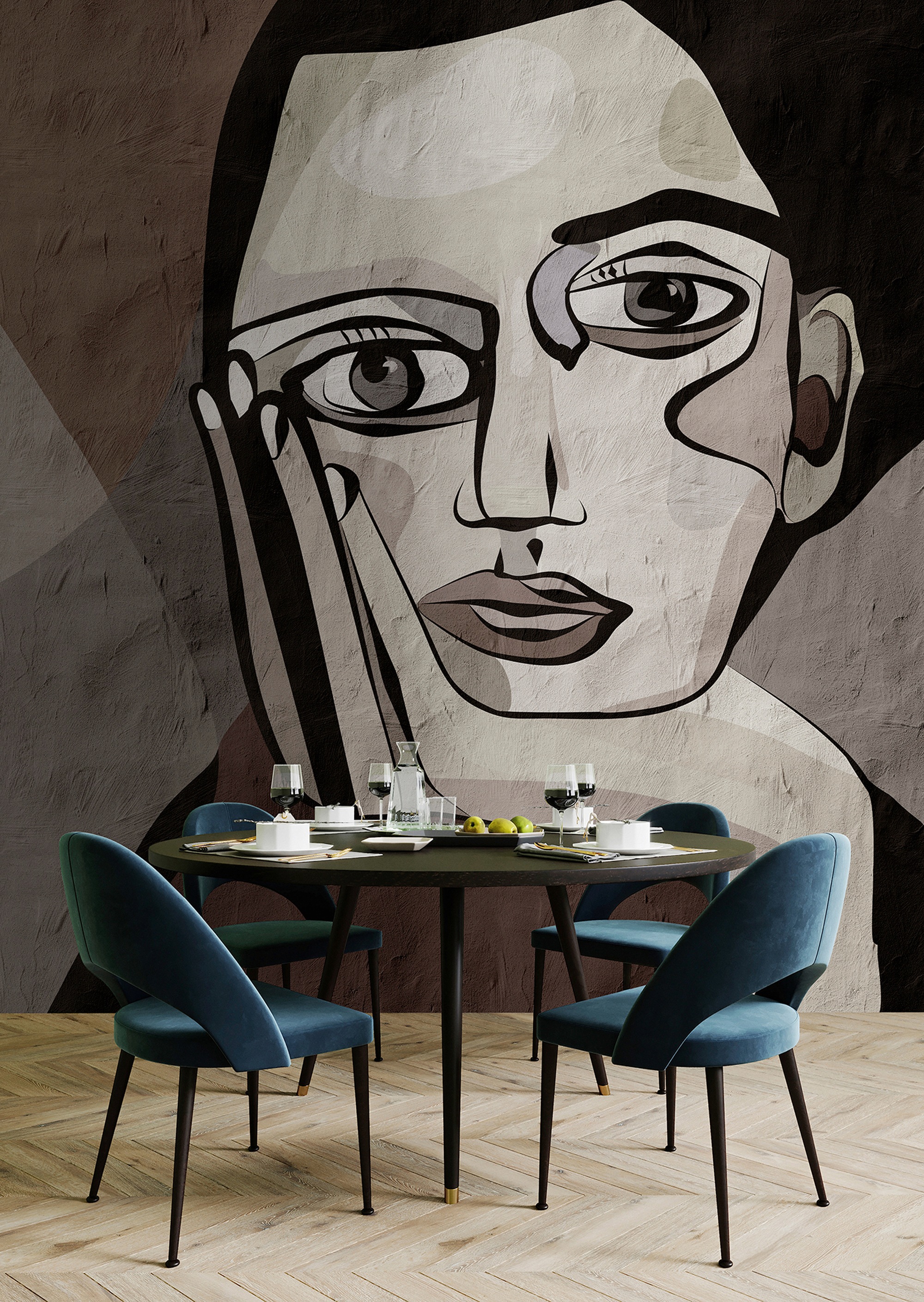 living walls Fototapete "Walls by Patel Think Tank" glatt Vlies, Wand günstig online kaufen