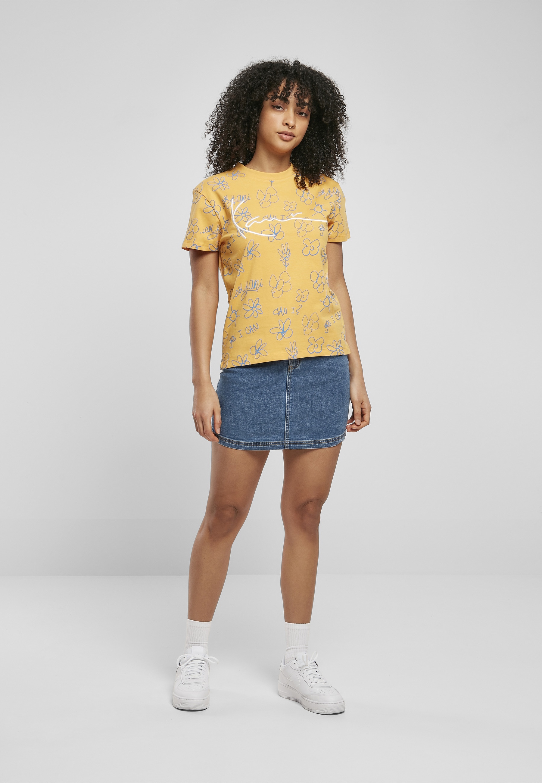 Karl Kani T-Shirt »Karl Kani Damen Signature Flower Tee« 1 Stk.