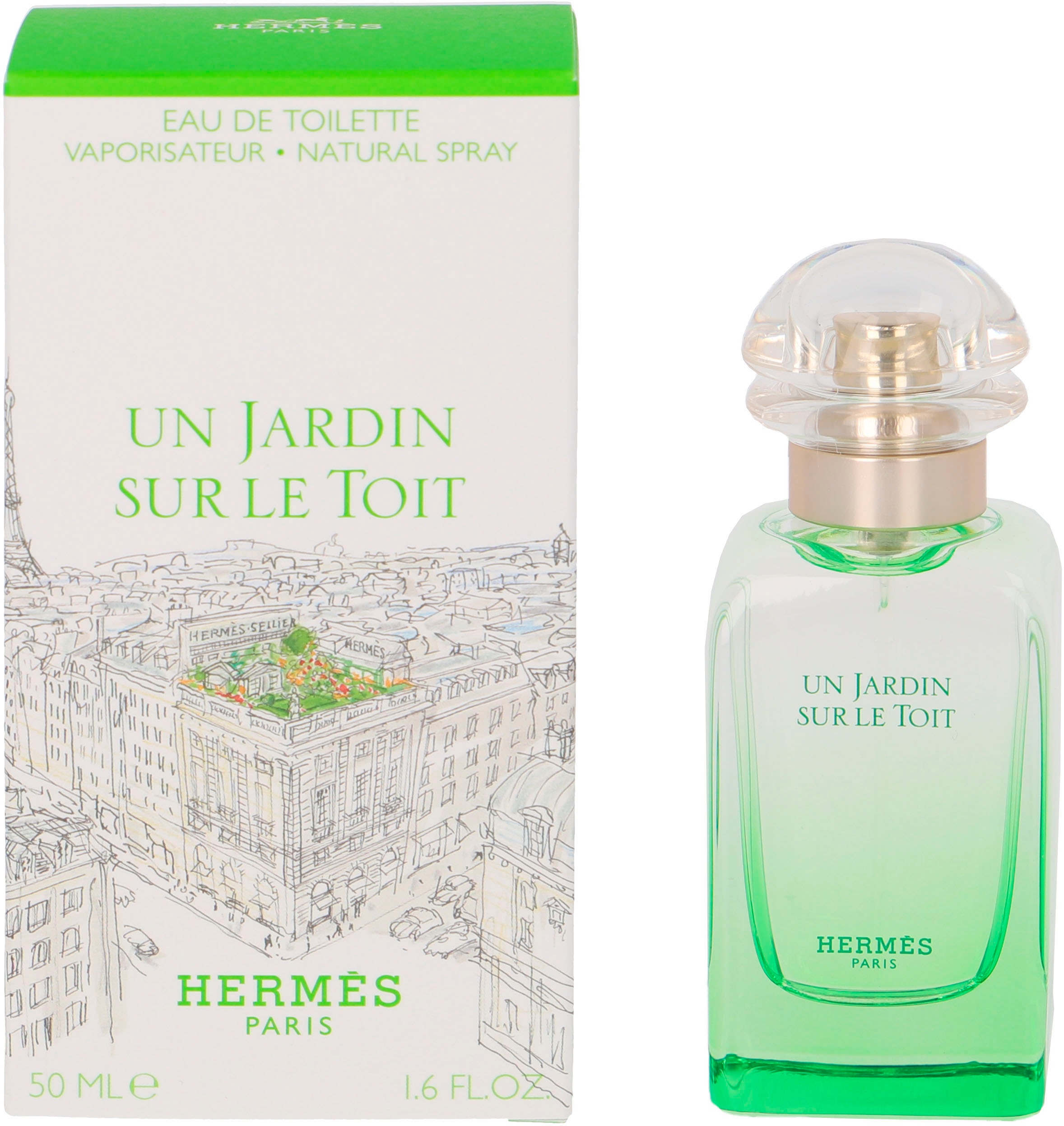 HERMÈS Eau de Toilette »Un Jardin Sur Le Toit«, mit harmonischer Formulierung
