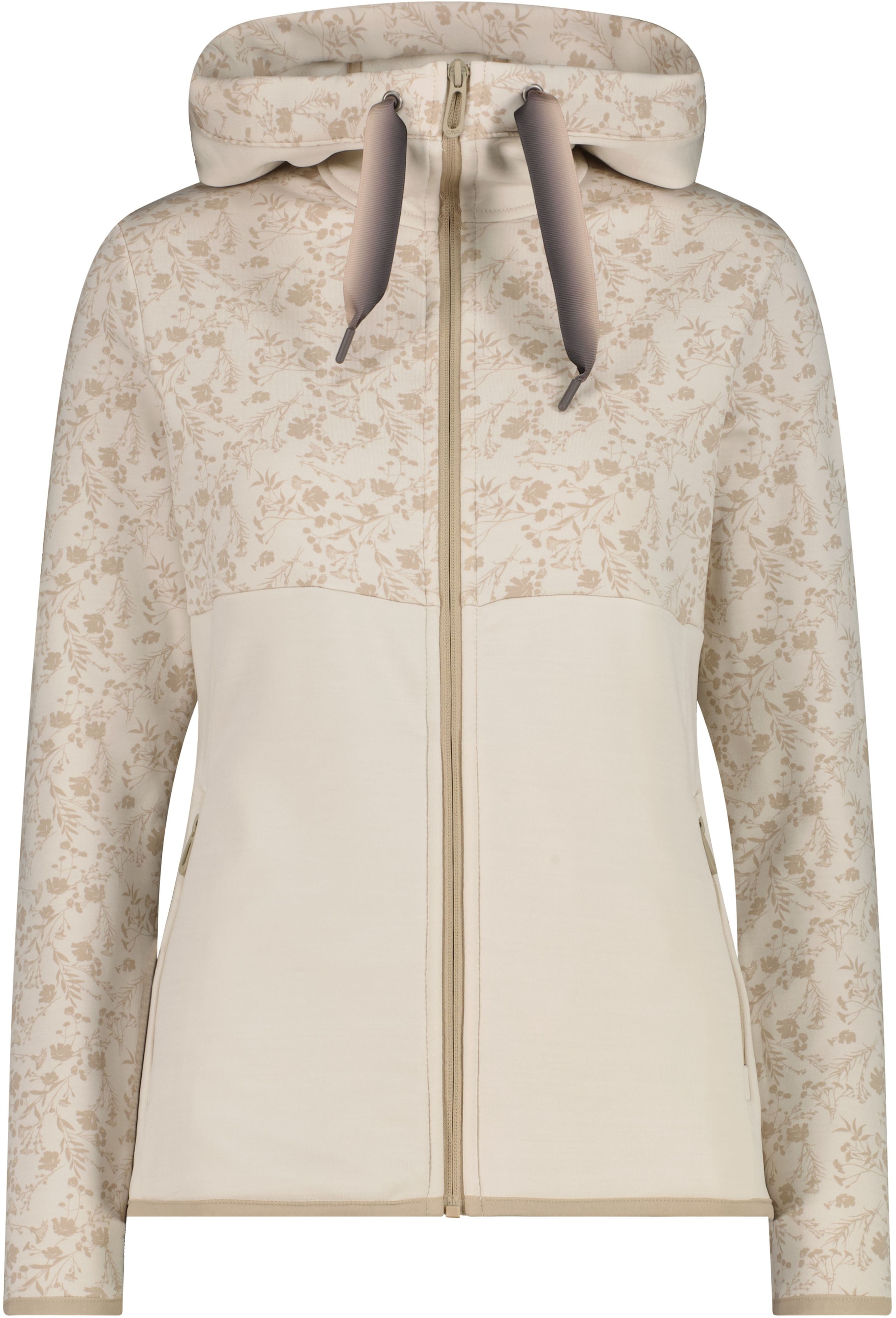 CMP Funktionsjacke mit Kapuze mit fixierter Kapuze, aus Polyester mit Elast günstig online kaufen