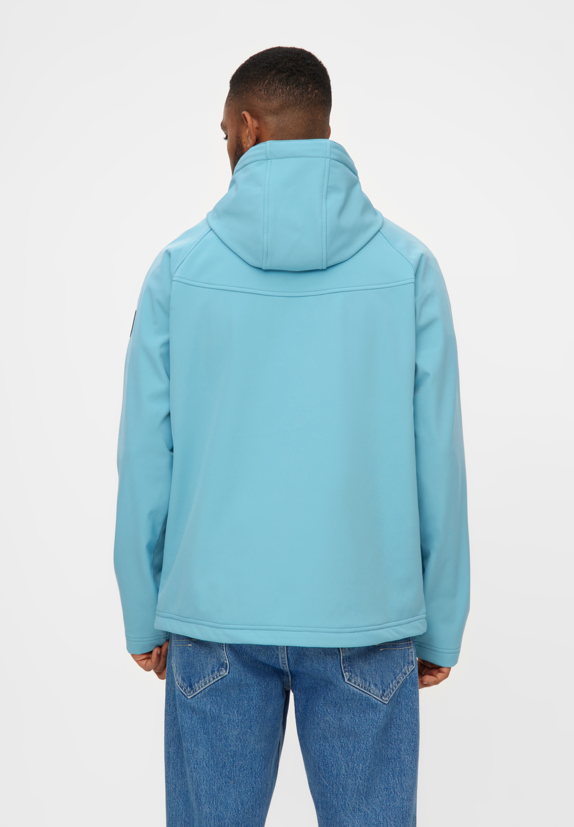 Derbe Softshelljacke »Isleby«, mit Kapuze, Wasserabweisend, winddicht, atmungsaktiv, wärmendes Fleece innen