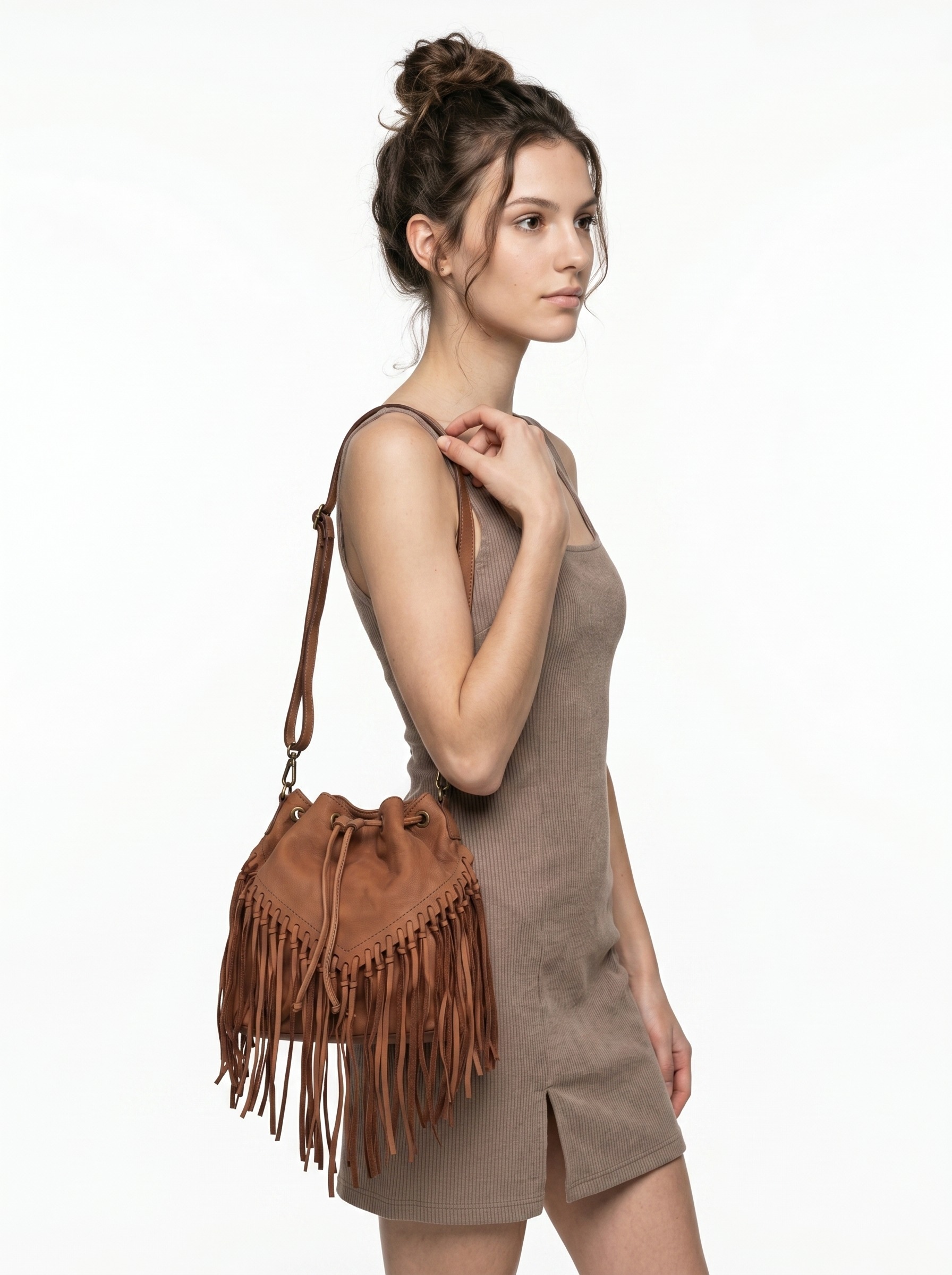 Samantha Look Shopper "SAMANTHA LOOK Damen echt Leder, Made in Italy" echt Leder, Made in Italy