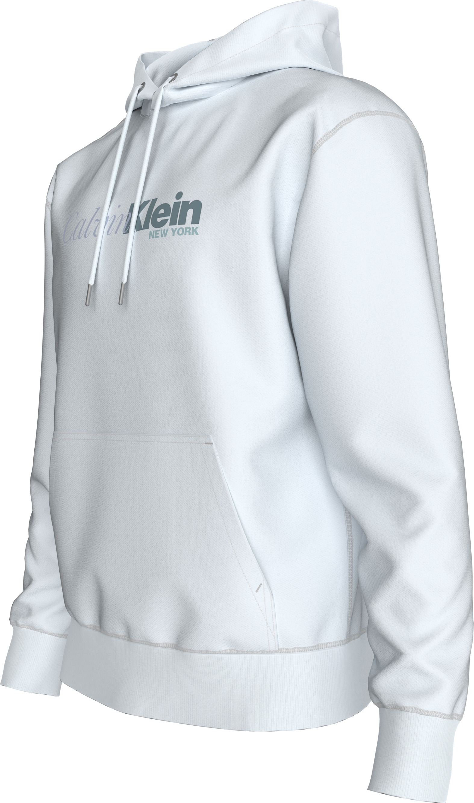 Calvin Klein Kapuzensweatshirt »LS EU 350TERRY CURSIVE GRAPHIC H«, regular fit, Logo-Schriftzug