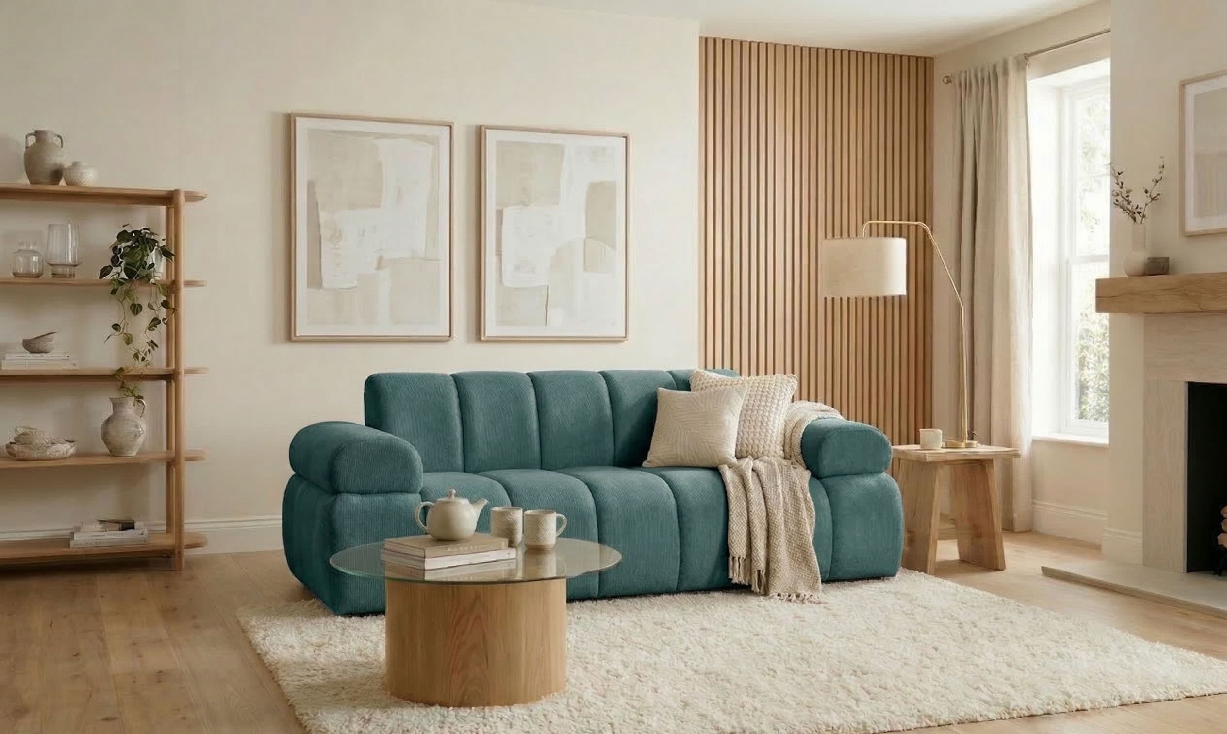 Home affaire 2-Sitzer "LYOTH Design-Sofa, moderne Steppung, Breite 180 cm" mit Wellenunterfederung, gemütlich und modern, komfortables Sitzgefühl