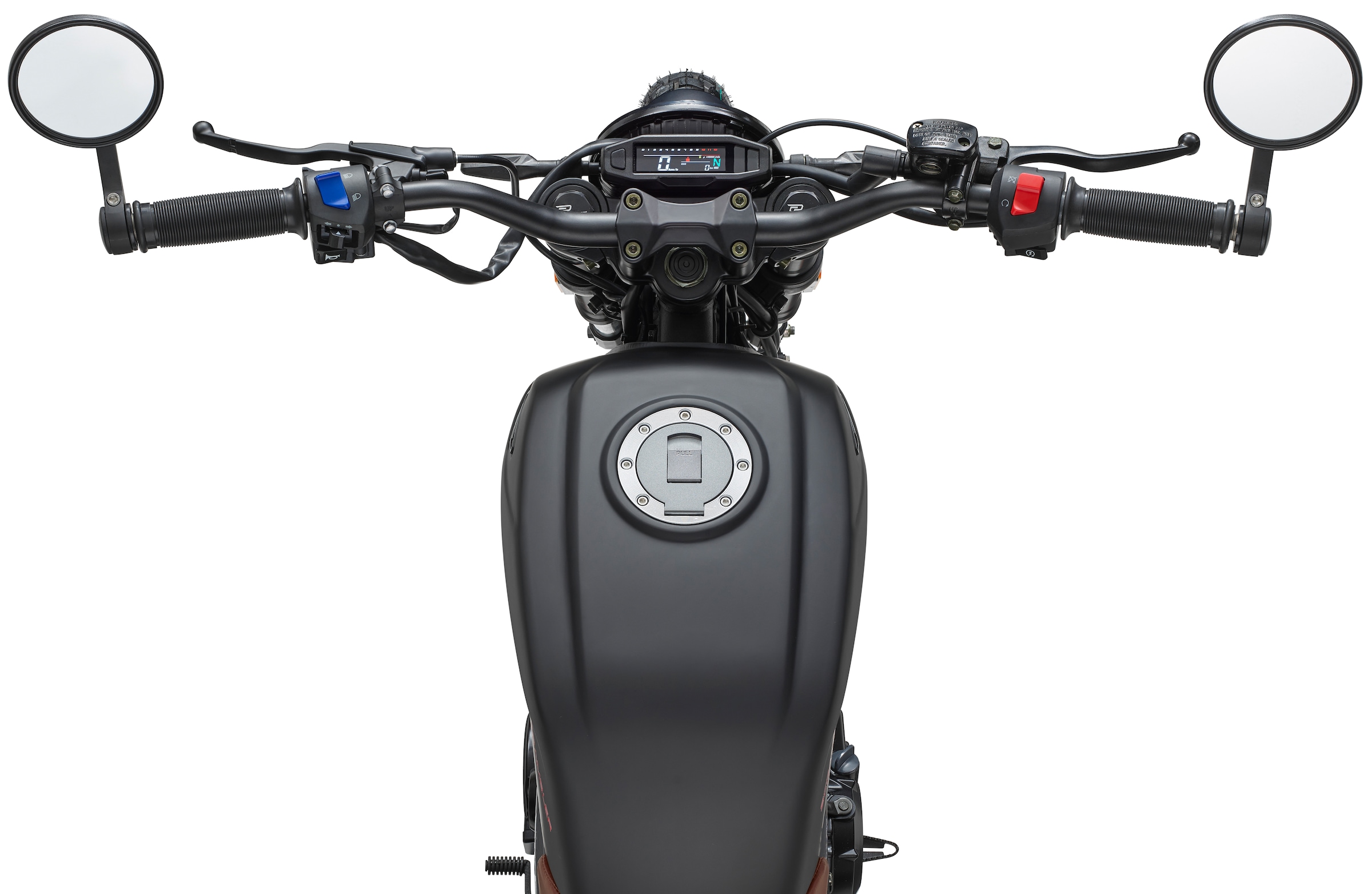 PRIKE Motorrad »PXS 125 Scrambler, E5+« 124 cm³ 85 km/h Euro 5+ 9,9 7,3 kW, 9,9 PS, CBS, 125er Scrambler-Design, digitales Cockpit