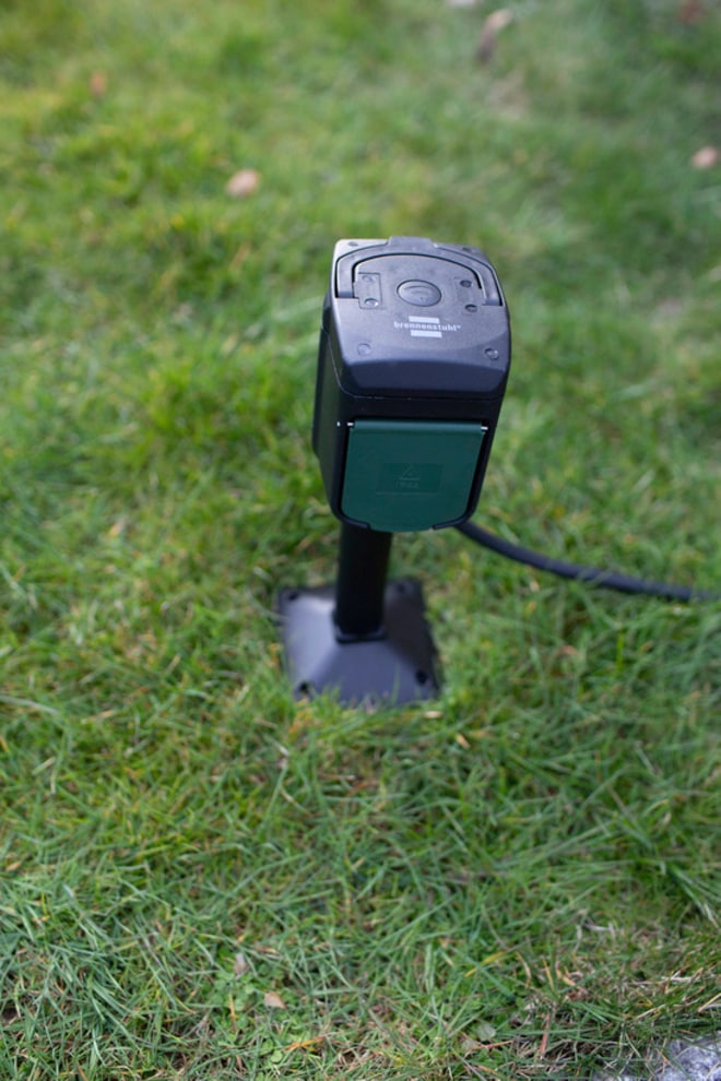 Brennenstuhl Gartensteckdose »Connect Wifi«, smarte Gartensteckdose mit Sprachsteuerung, Kabellänge 10m