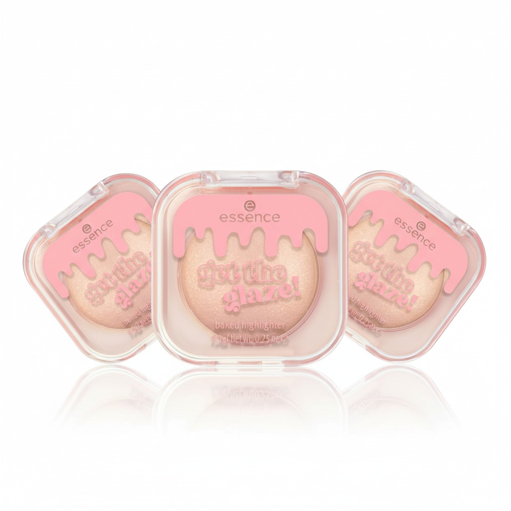 Essence Highlighter »GET THE GLAZE! BAKED« Dezenter Schimmer oder leuchtender Akzent