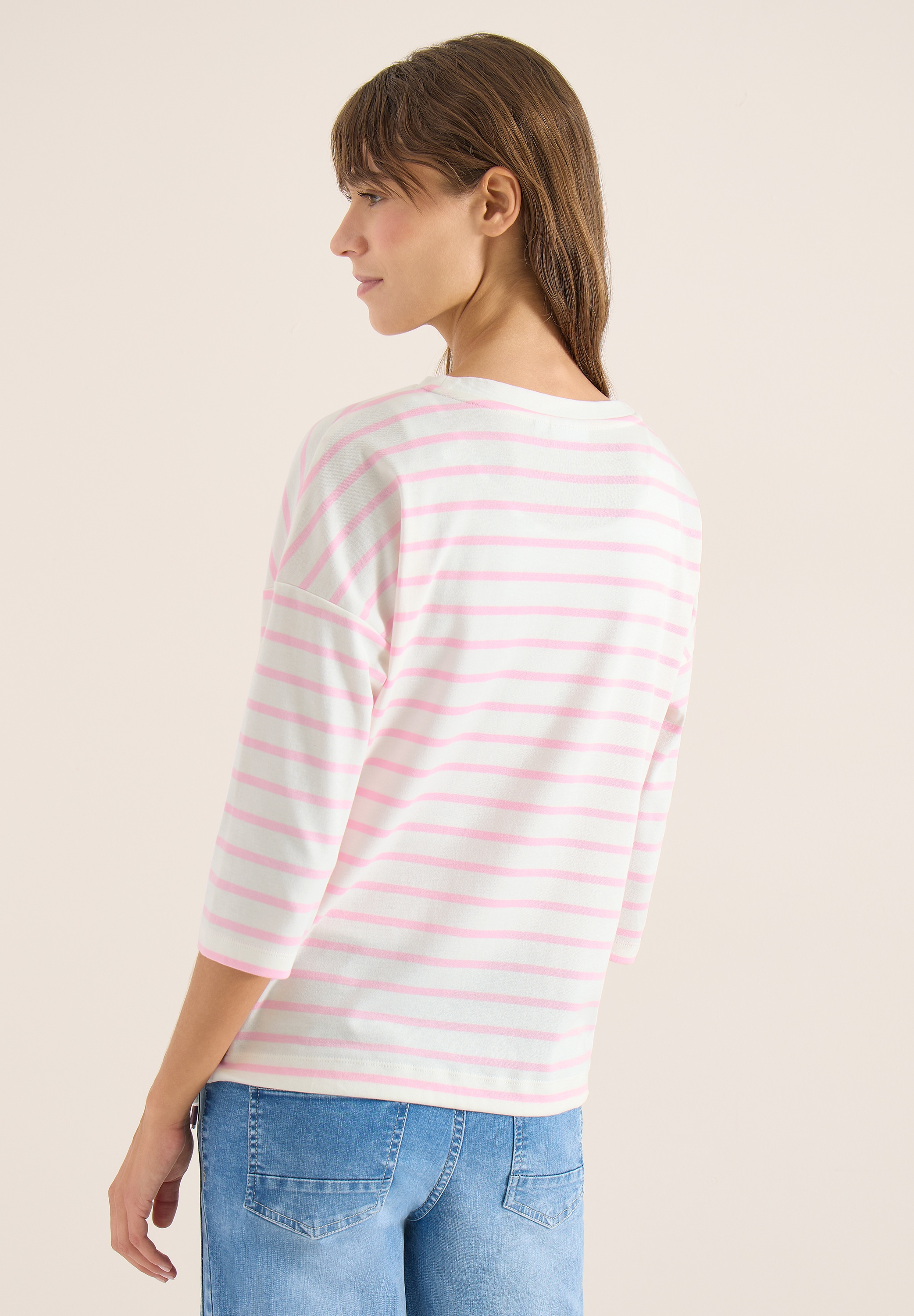 Cecil T-Shirt aus reiner Baumwolle