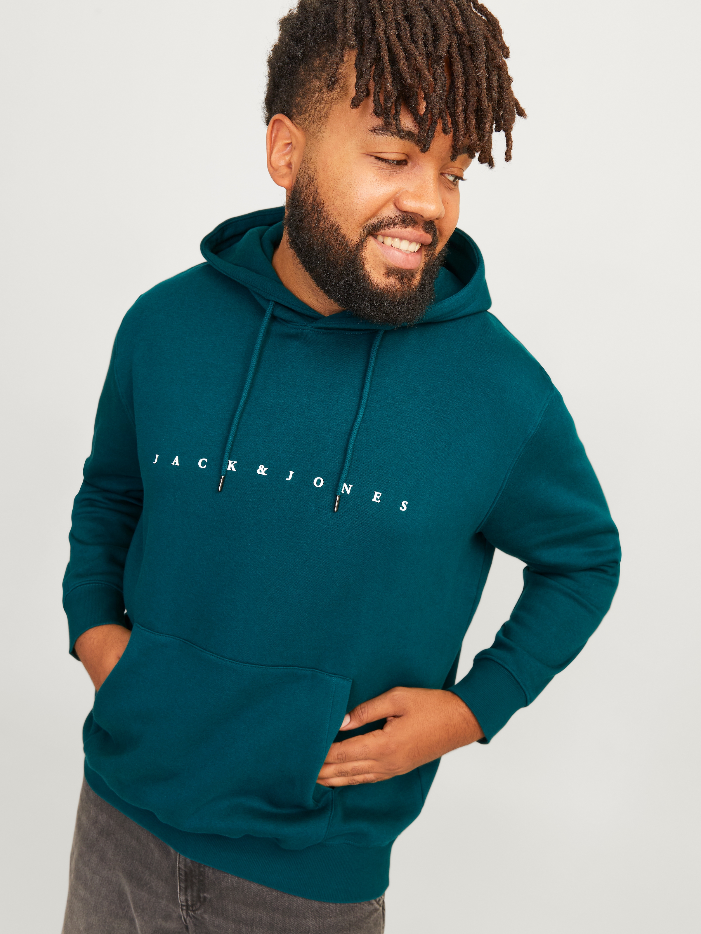 Jack & Jones PlusSize Kapuzensweatshirt »JJESTAR JJ SWEAT HOOD NOOS PLS«