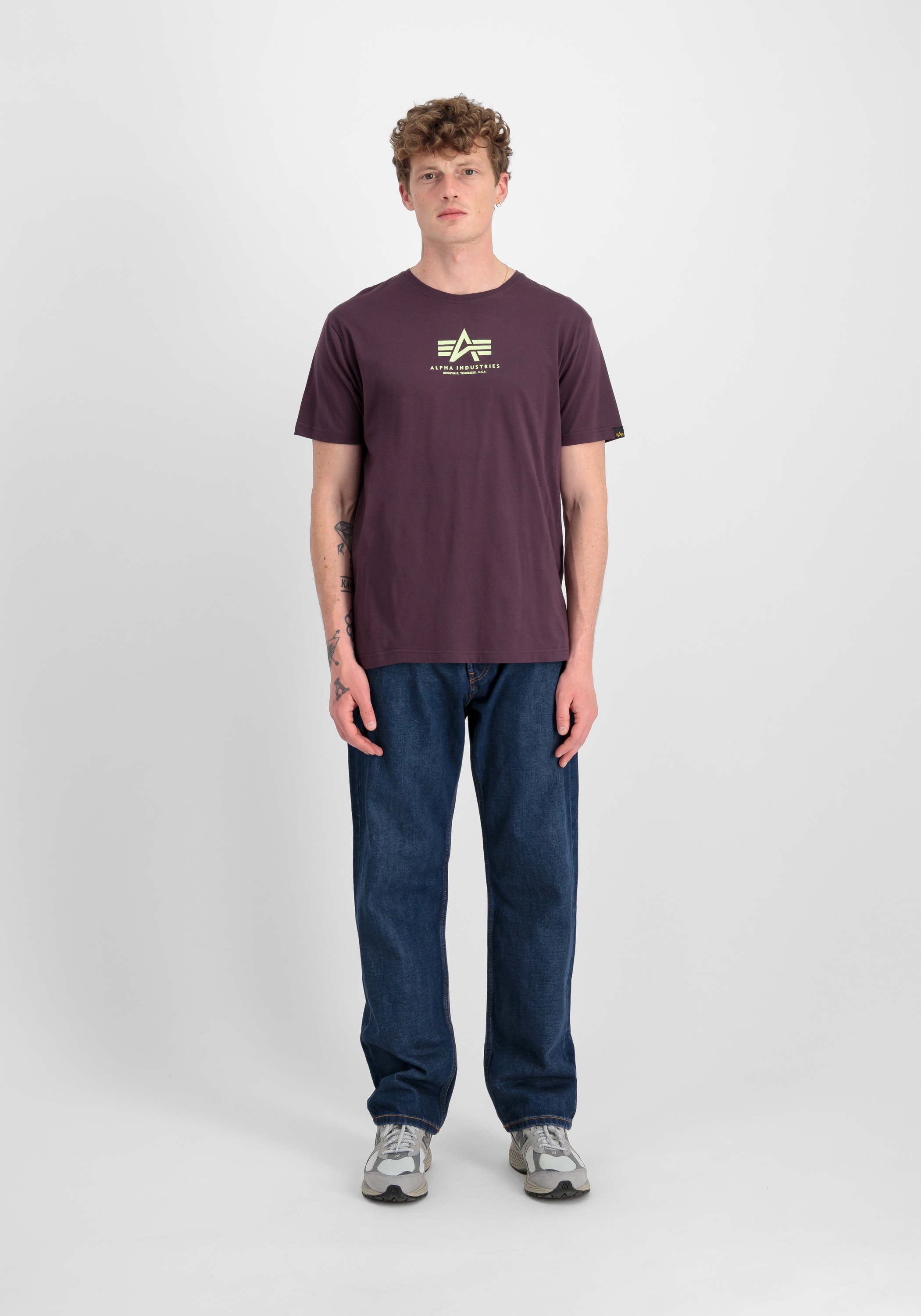 Alpha Industries T-Shirt »Alpha Industries Men - T-Shirts Basic T-Shirt ML«