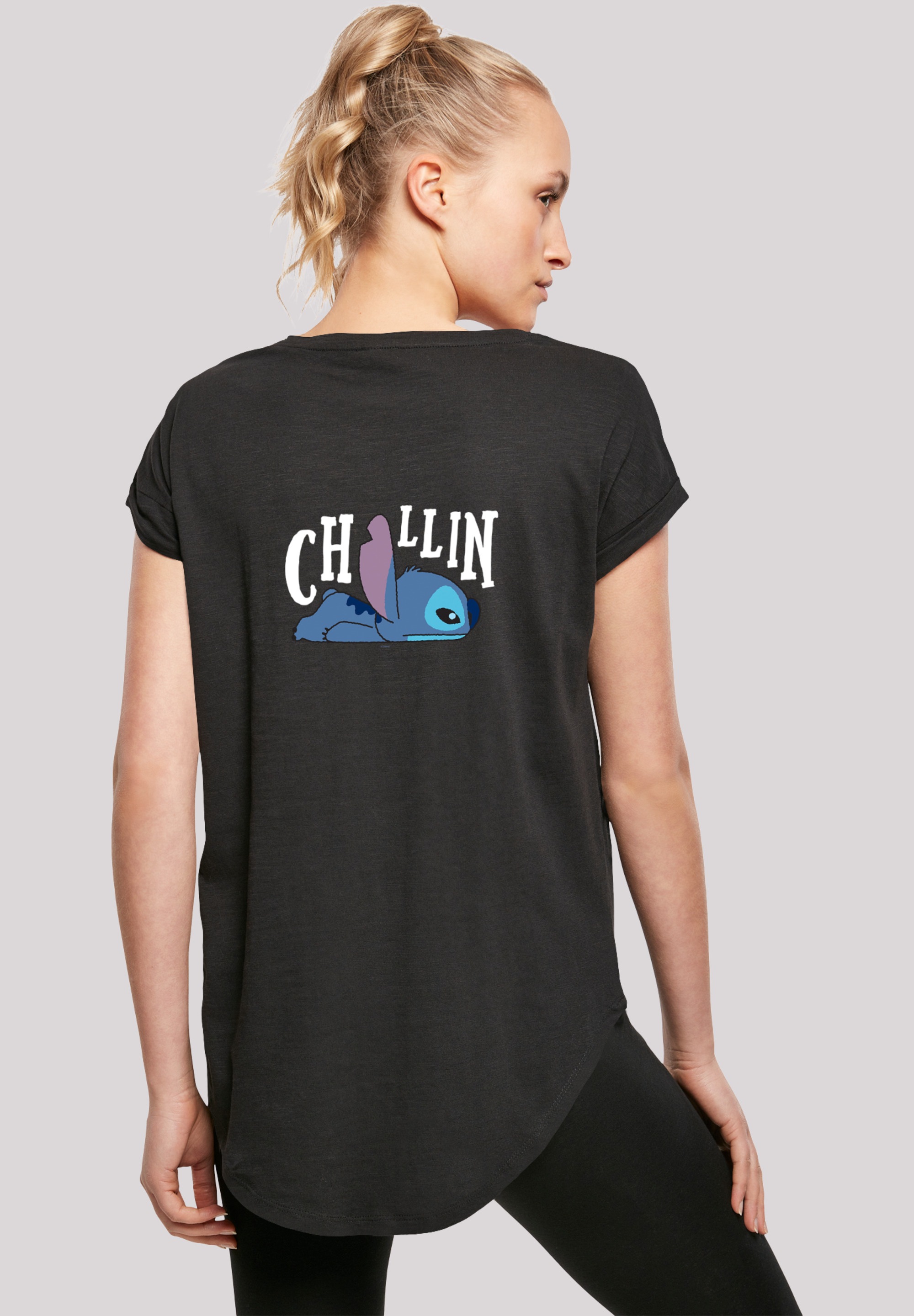 Backside T-Shirt BAUR Black Lilo Print«, Friday »Disney | Stitch Breast F4NT4STIC Print Stitch And