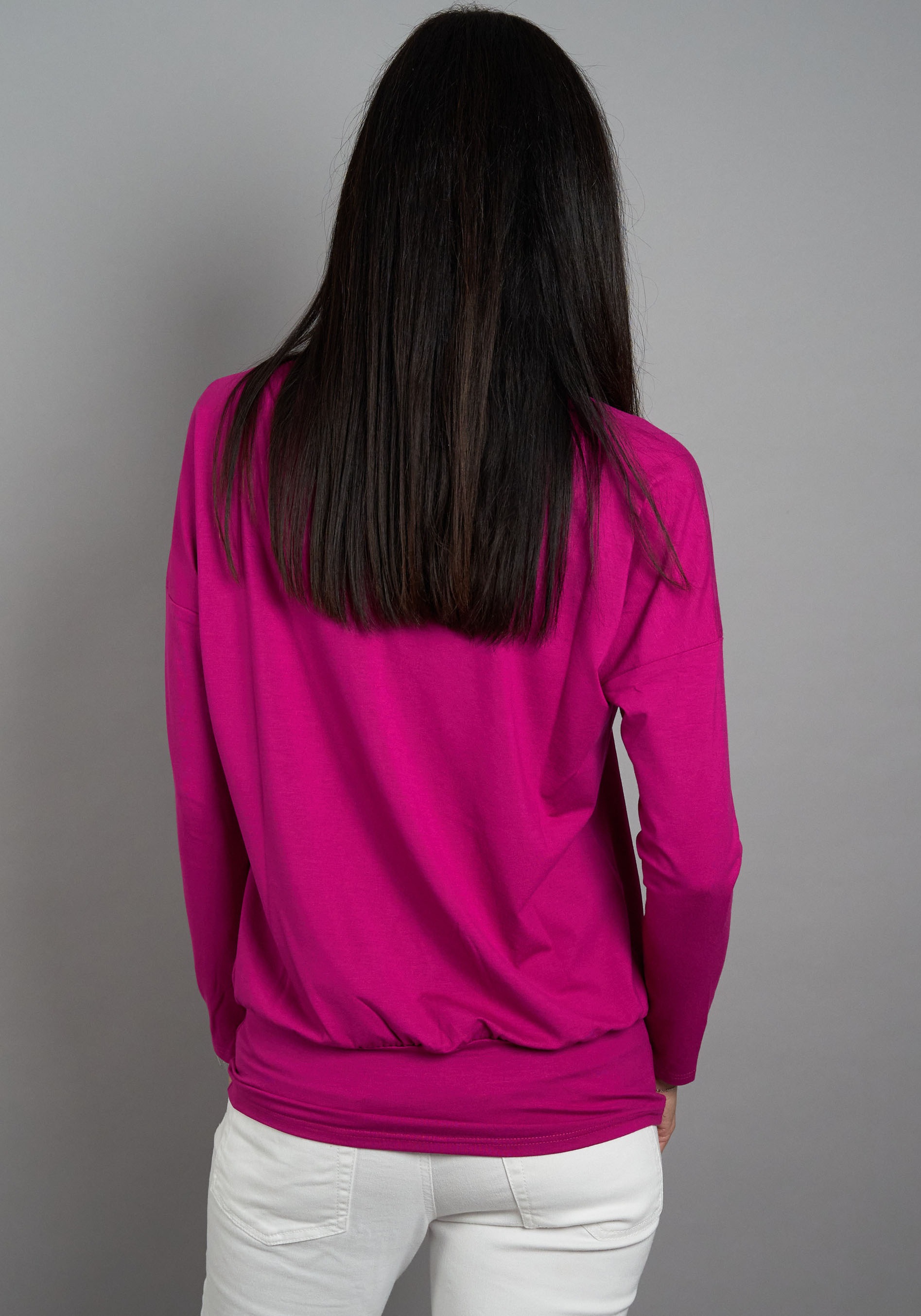 Seidel Moden Langarmshirt, mit langen Ärmeln, MADE IN GERMANY