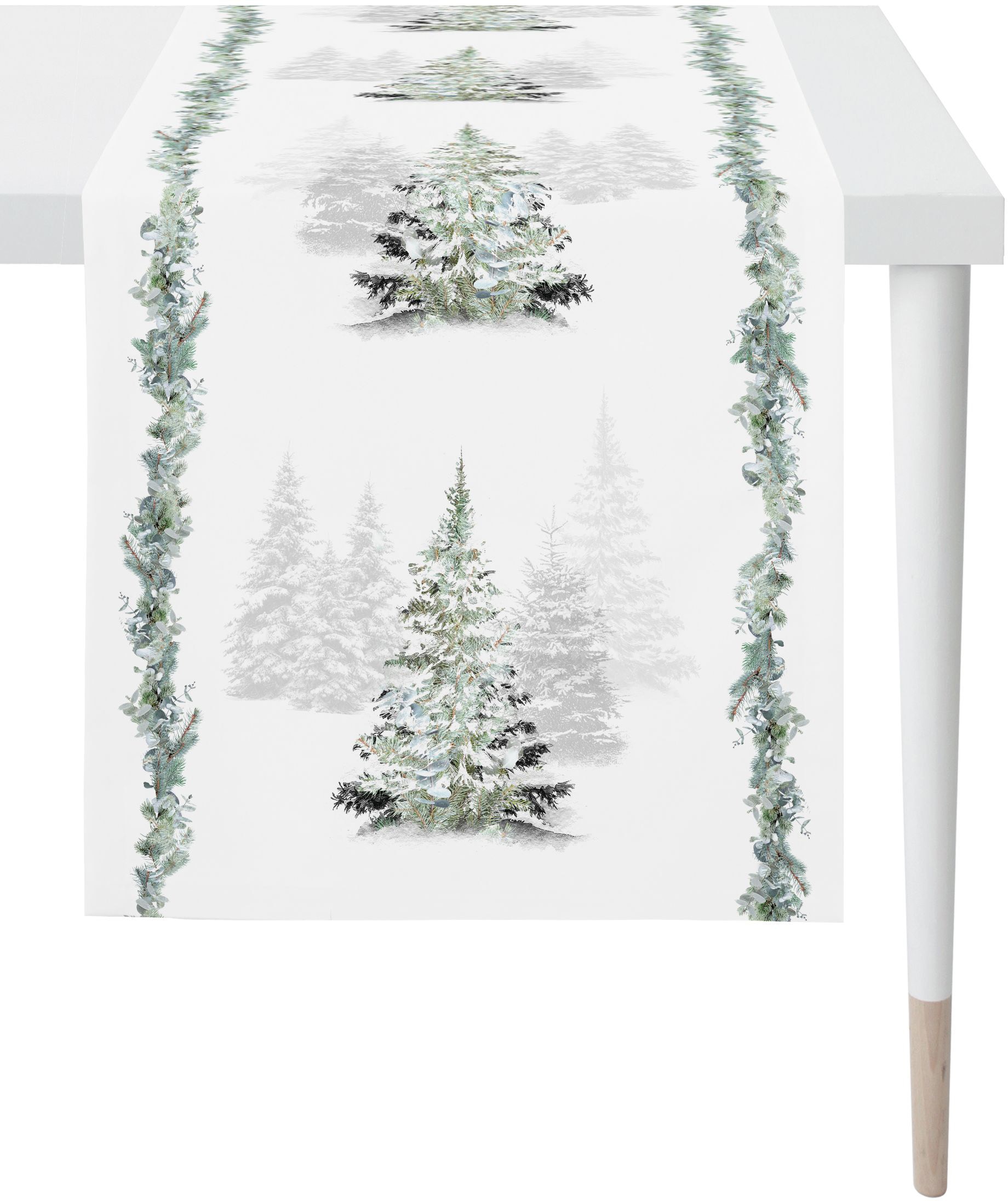 APELT Tischläufer »3602 Winterwelt, | Weihnachten«, auf (1 Digitaldruck St.), Rechnung BAUR Weihnachtsdeko