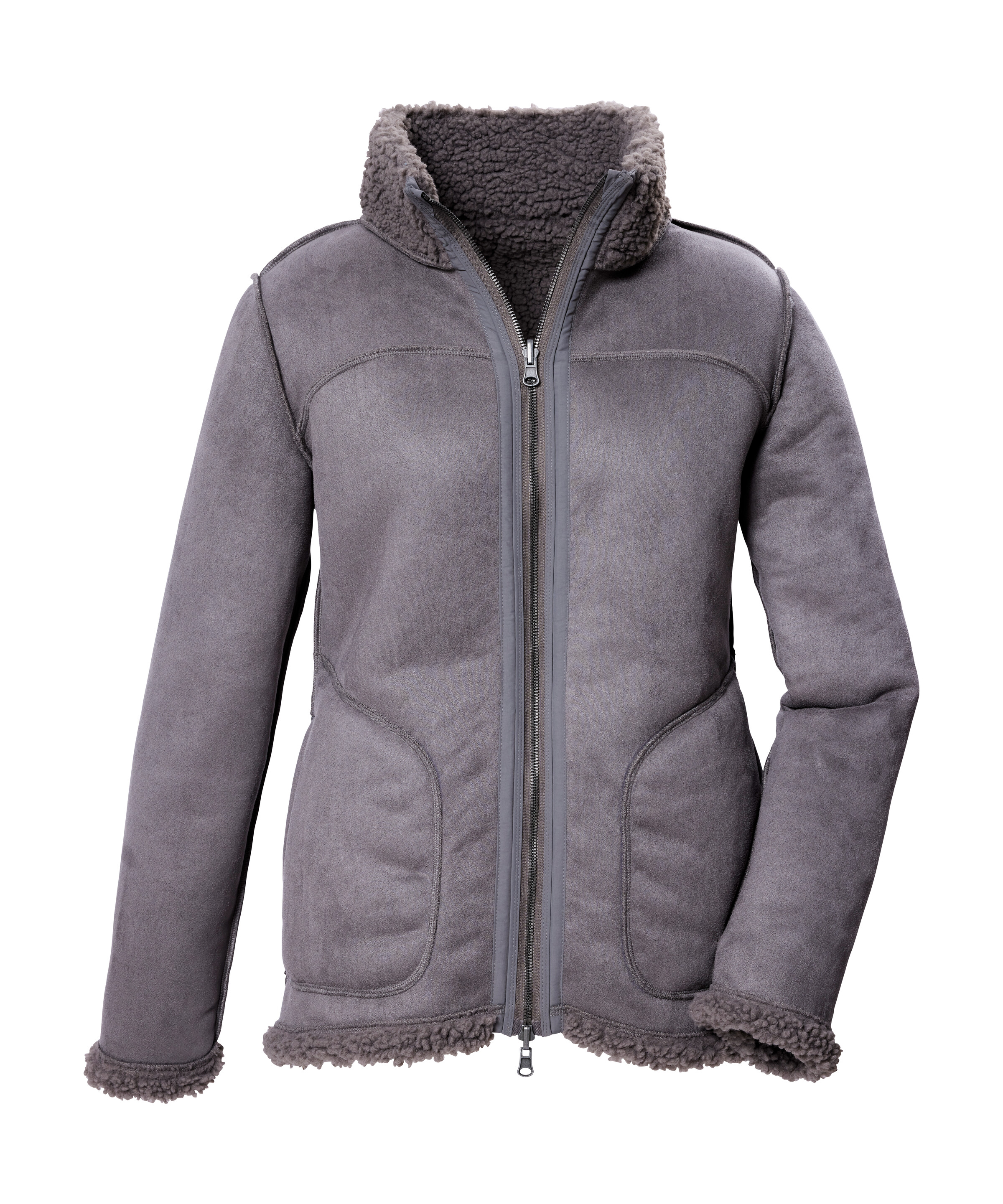 Veste Polaire Femme G.I.G.A. DX - Capuche, Jacquard, Matière Recyclée - Pour Randonnée Ou Ville