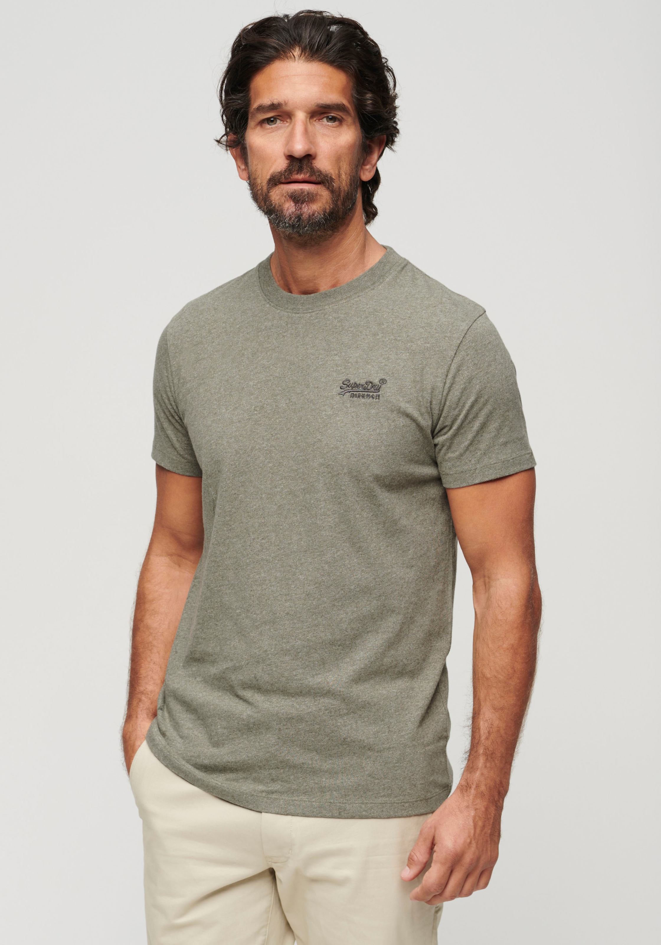 Superdry Rundhalsshirt "Organic Cotton Essential Logo T-Shirt"