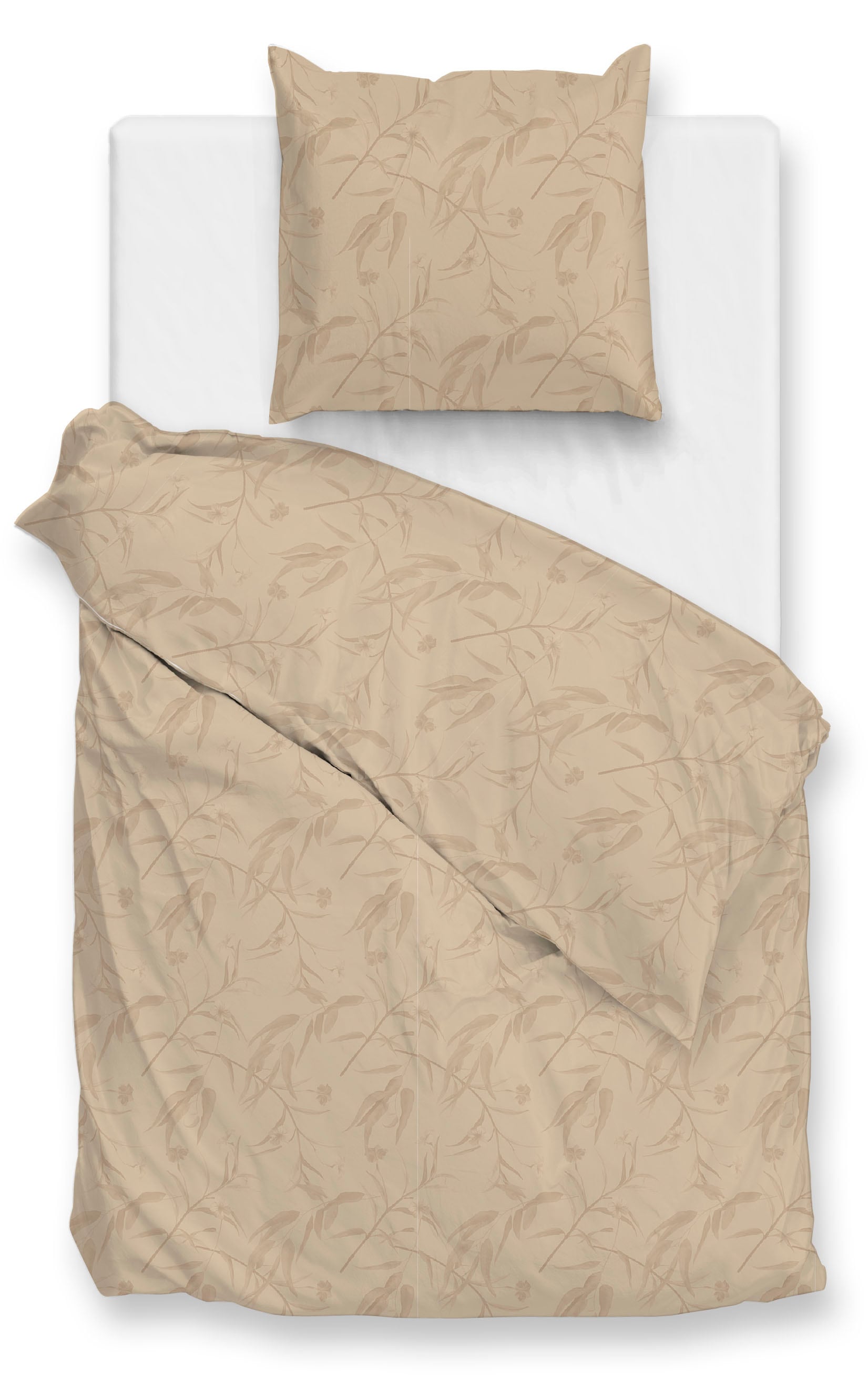 ZO HOME Bettwäsche "Fiori-di-Satinado" 2 Stk. Bettwäsche aus 100% Baumwolle günstig online kaufen