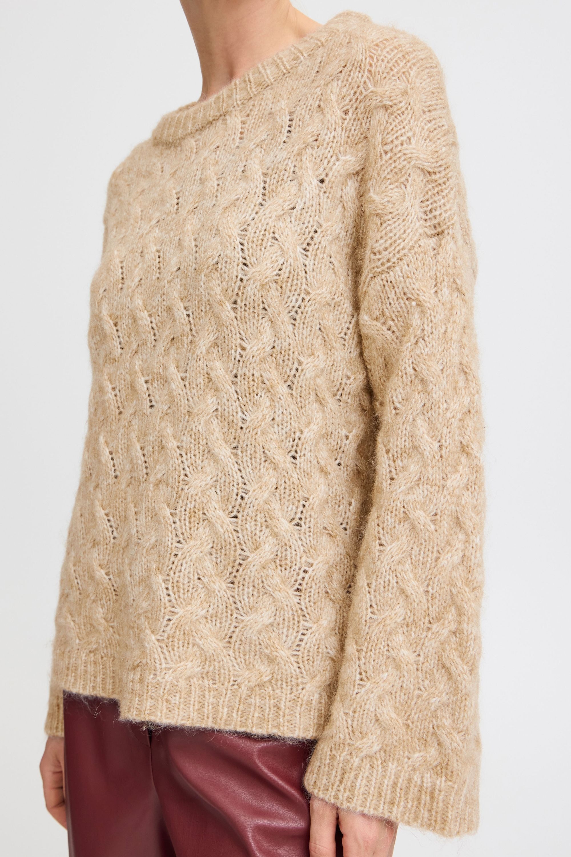 b.young Strickpullover »Strickpullover BYOmhu«