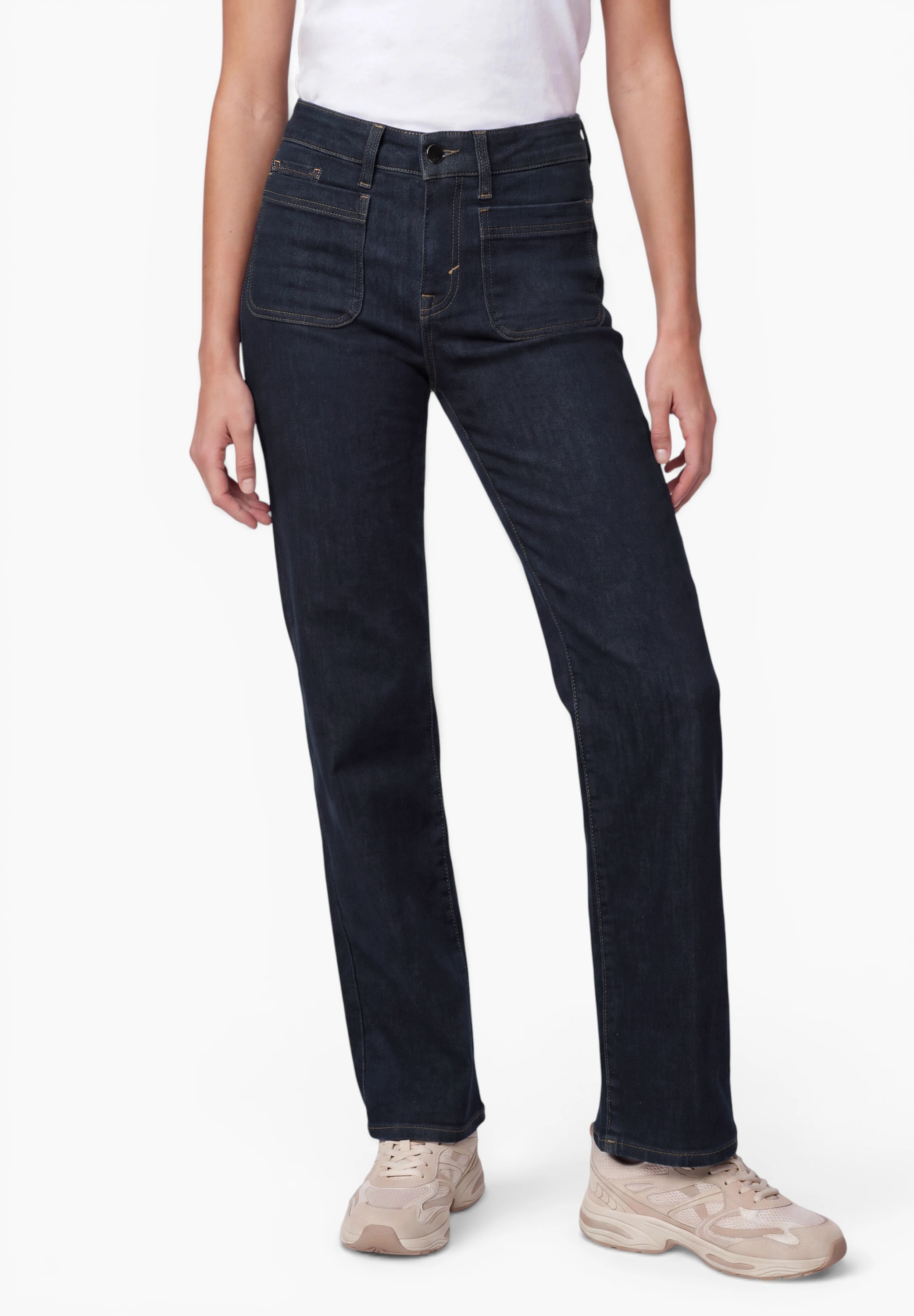 STREET ONE STUDIO Loose-fit-Jeans 5-Pocket-Style