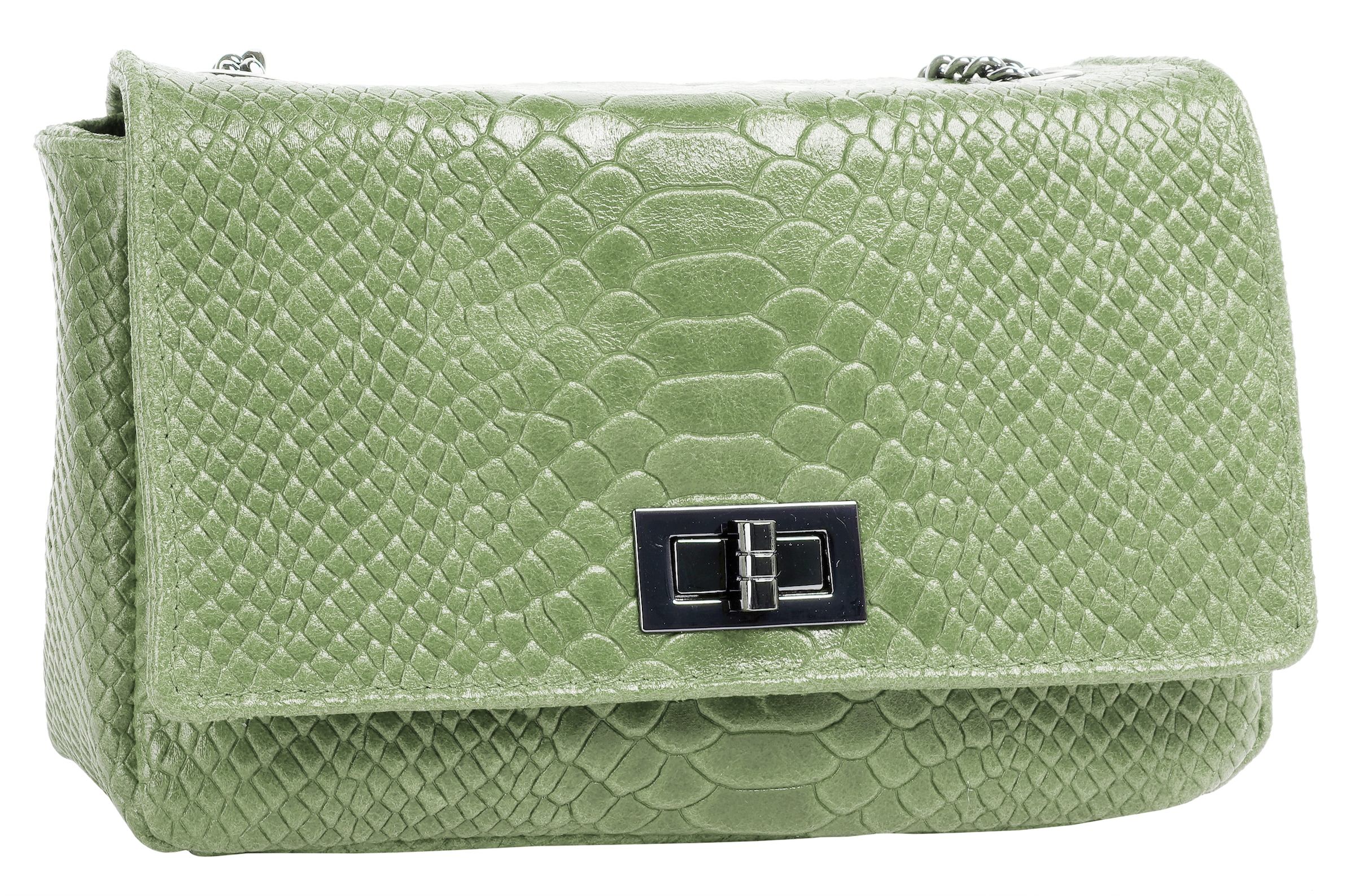 Cluty Umhängetasche »CLUTY Damen echt Leder, Made in Italy« echt Leder, Made in Italy