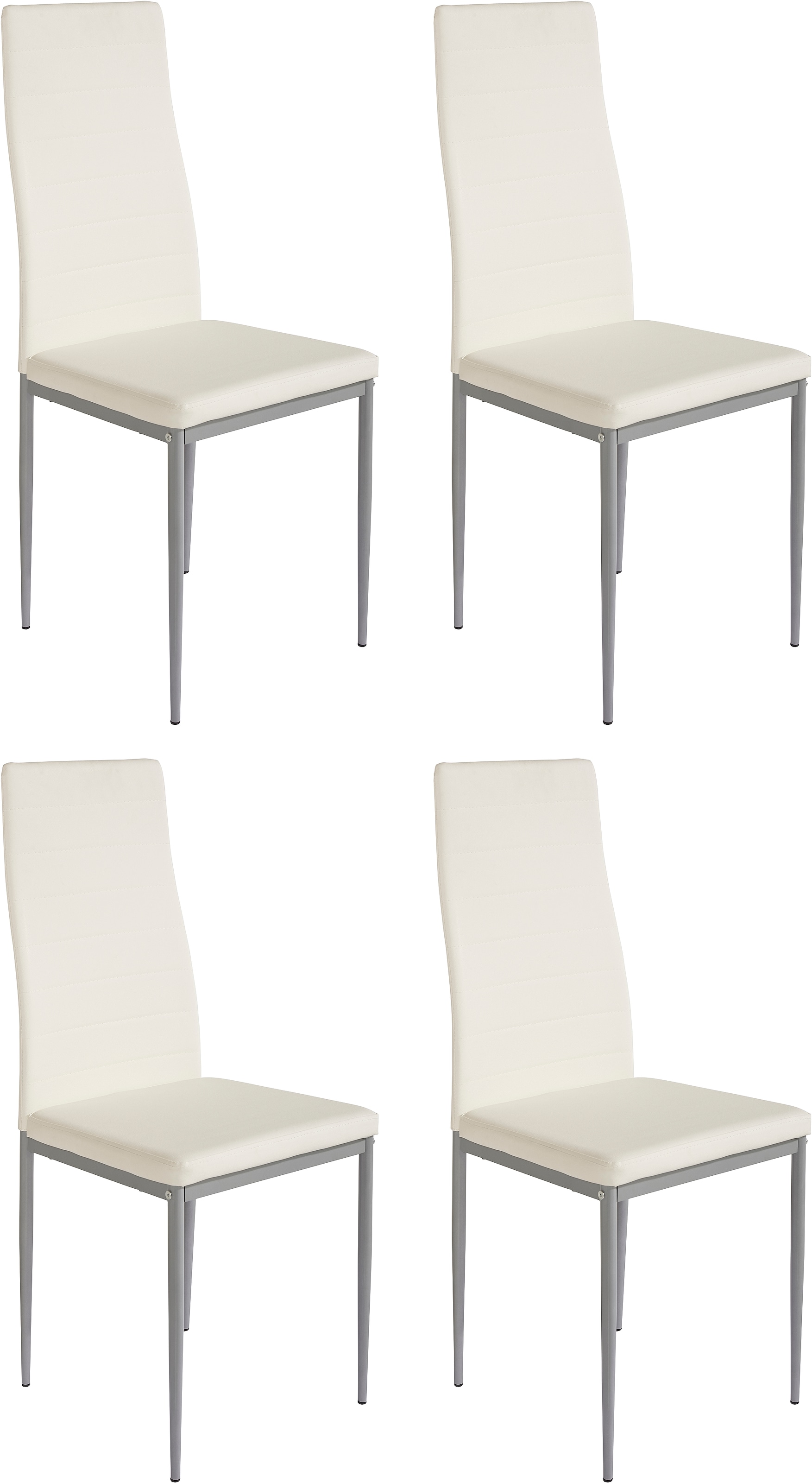 Home affaire Esszimmerstuhl "Pluto" (Set) 4 Stk.Bezug in Kunstleder günstig online kaufen