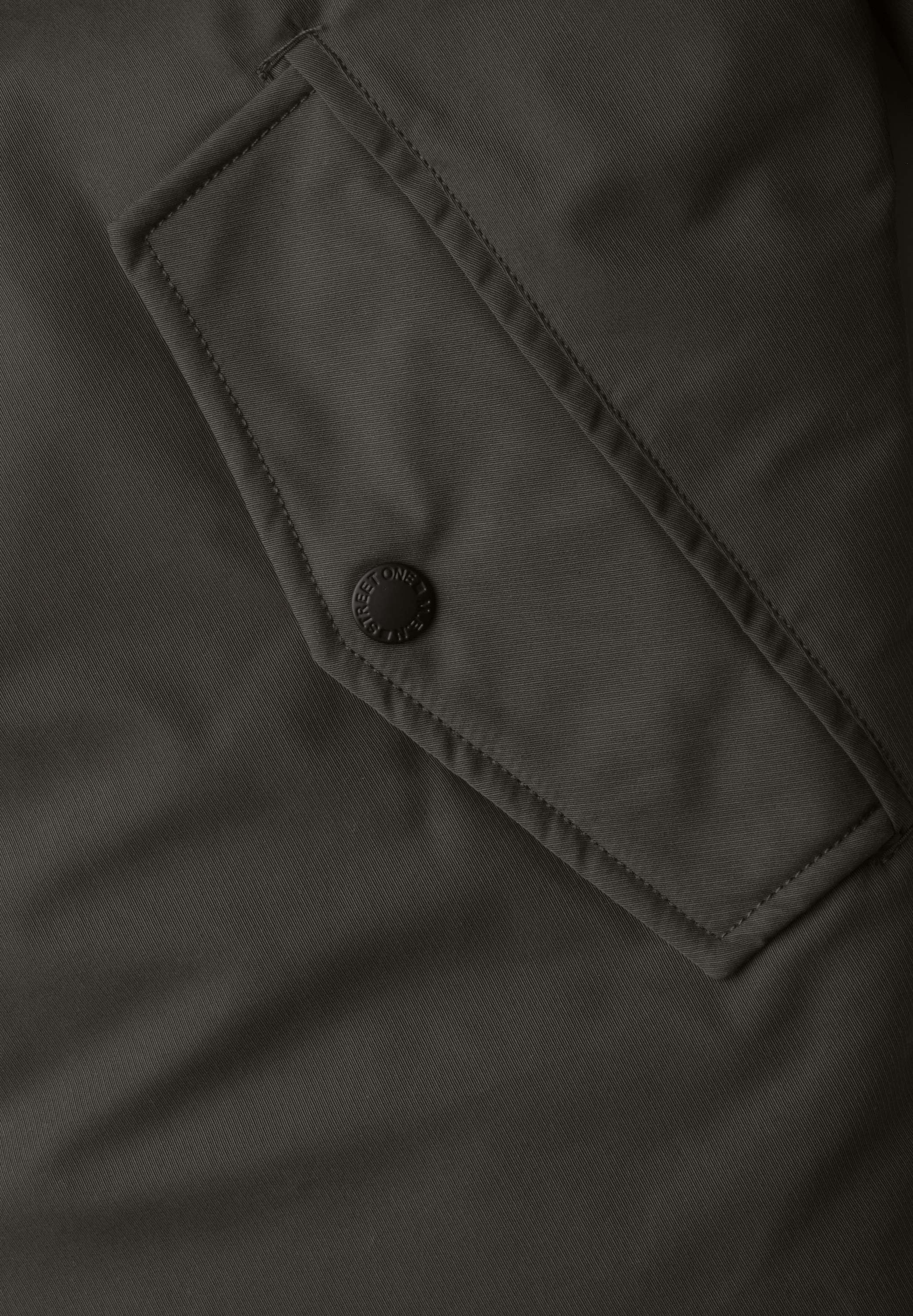 STREET ONE MEN Steppjacke mit Kapuze mit abnehmbarer Kapuze