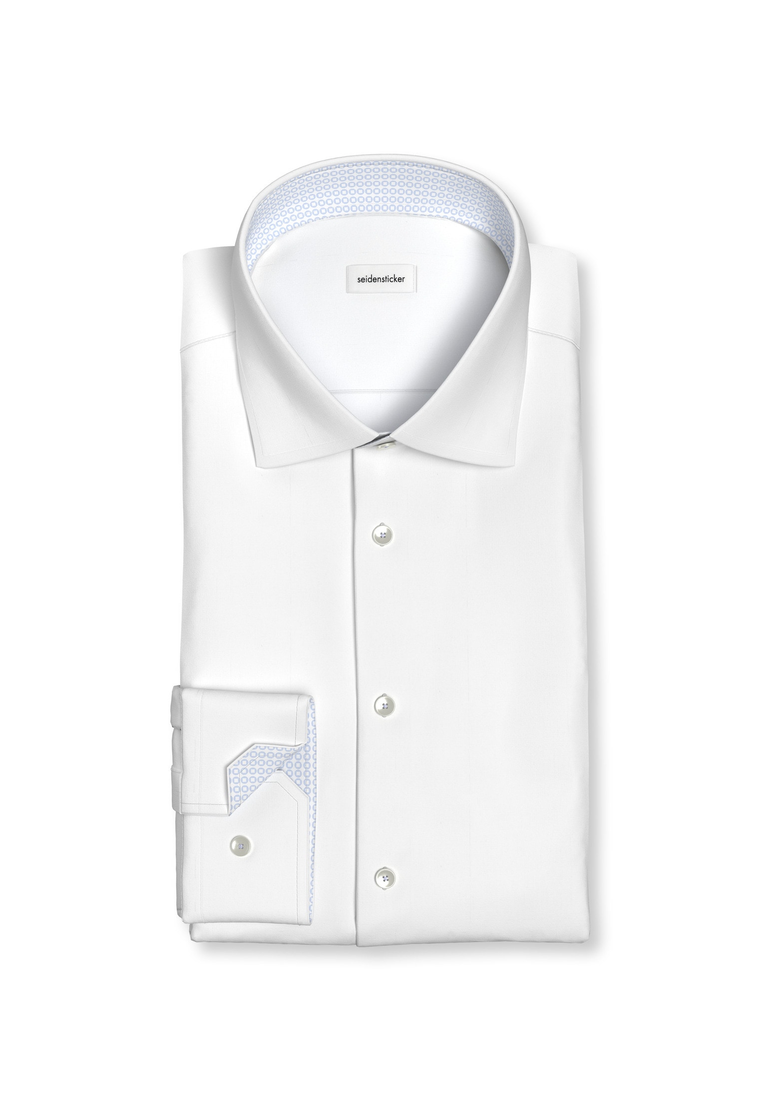 seidensticker Businesshemd »Shaped« Shaped 1/1 Kentkragen Uni