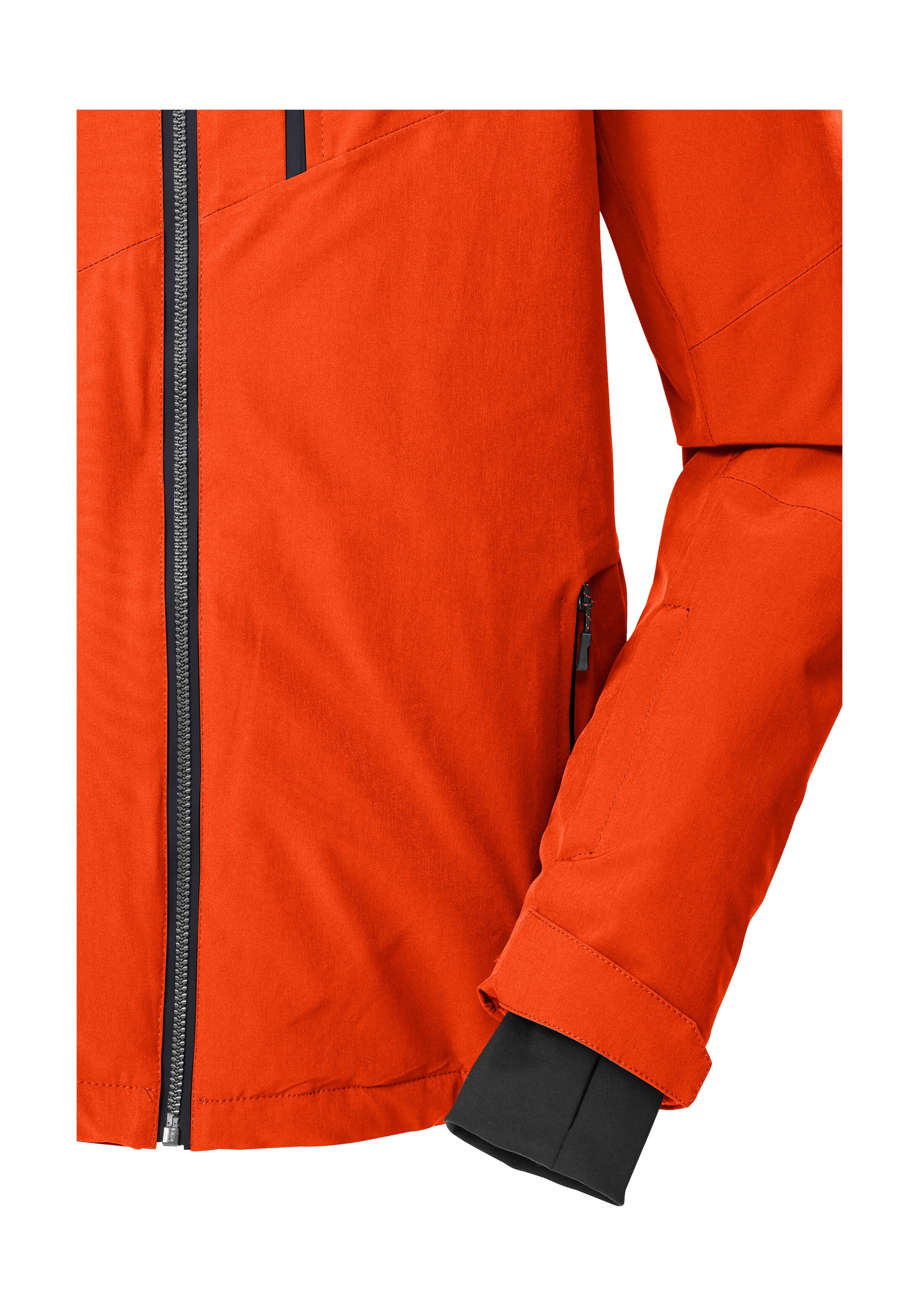 Killtec Skijacke »KSW 24 MN SKI JCKT«, Atmungsaktive, wasser- u. winddichte Funktionsjacke, abnehmbare Kapuze