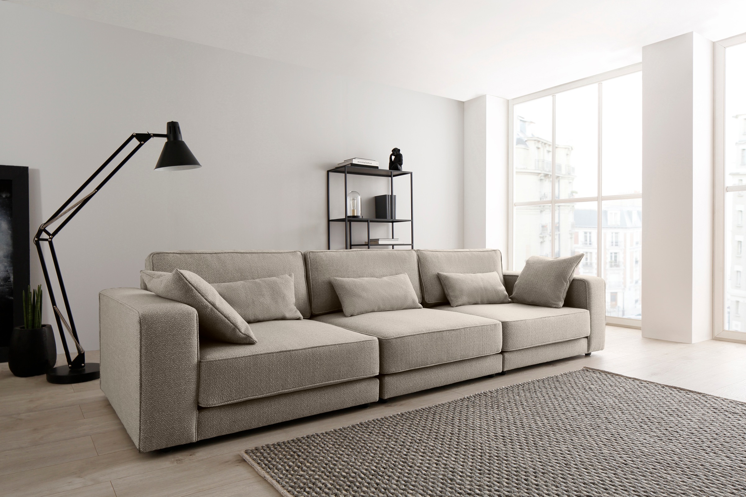 Otto Products Big Sofa Grenette Modulsofa Im Baumwoll Leinenmix Oder Umweltschoned Aus 70 Recyceltem Polyester Federkern Moebel Suchmaschine Ladendirekt De