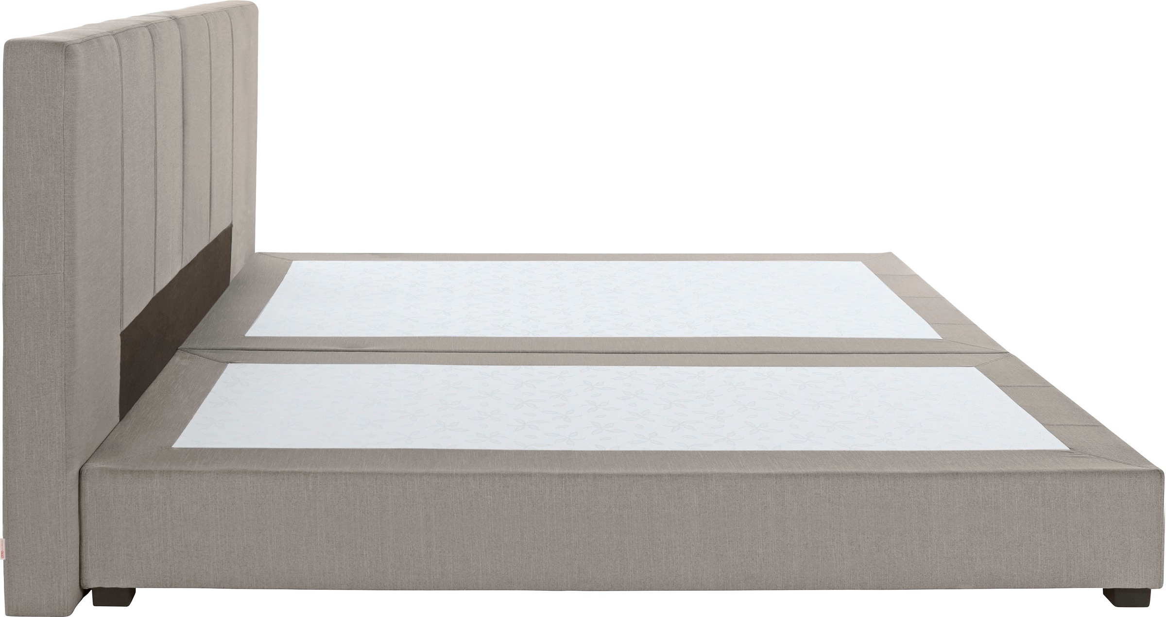 OTTO products Boxspringbett »Peetu«, Taschenfederkern-Matratze, in 4 Breiten und 4 Farben, incl. Topper