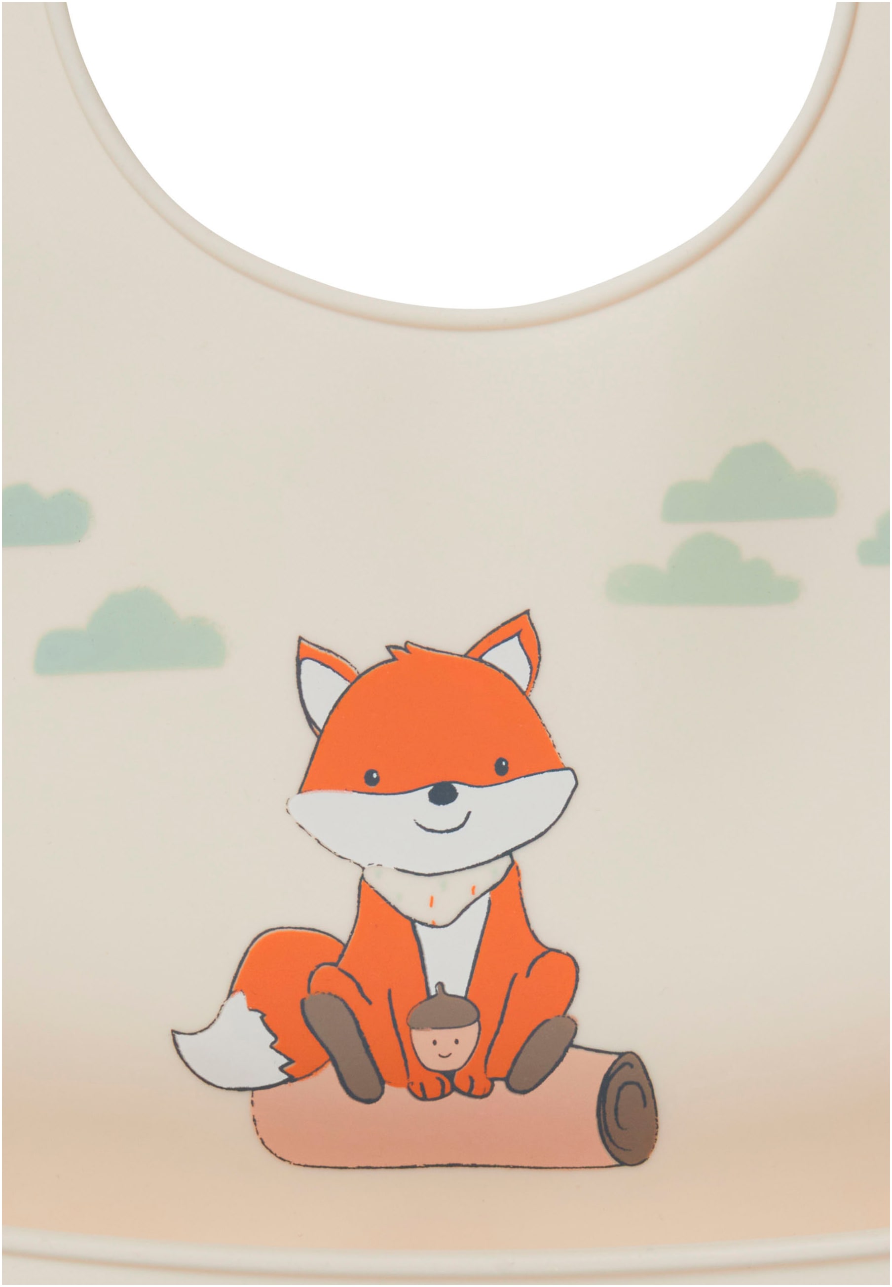 Sterntaler® Lätzchen »Silikonlätzchen Fuchs Filou«