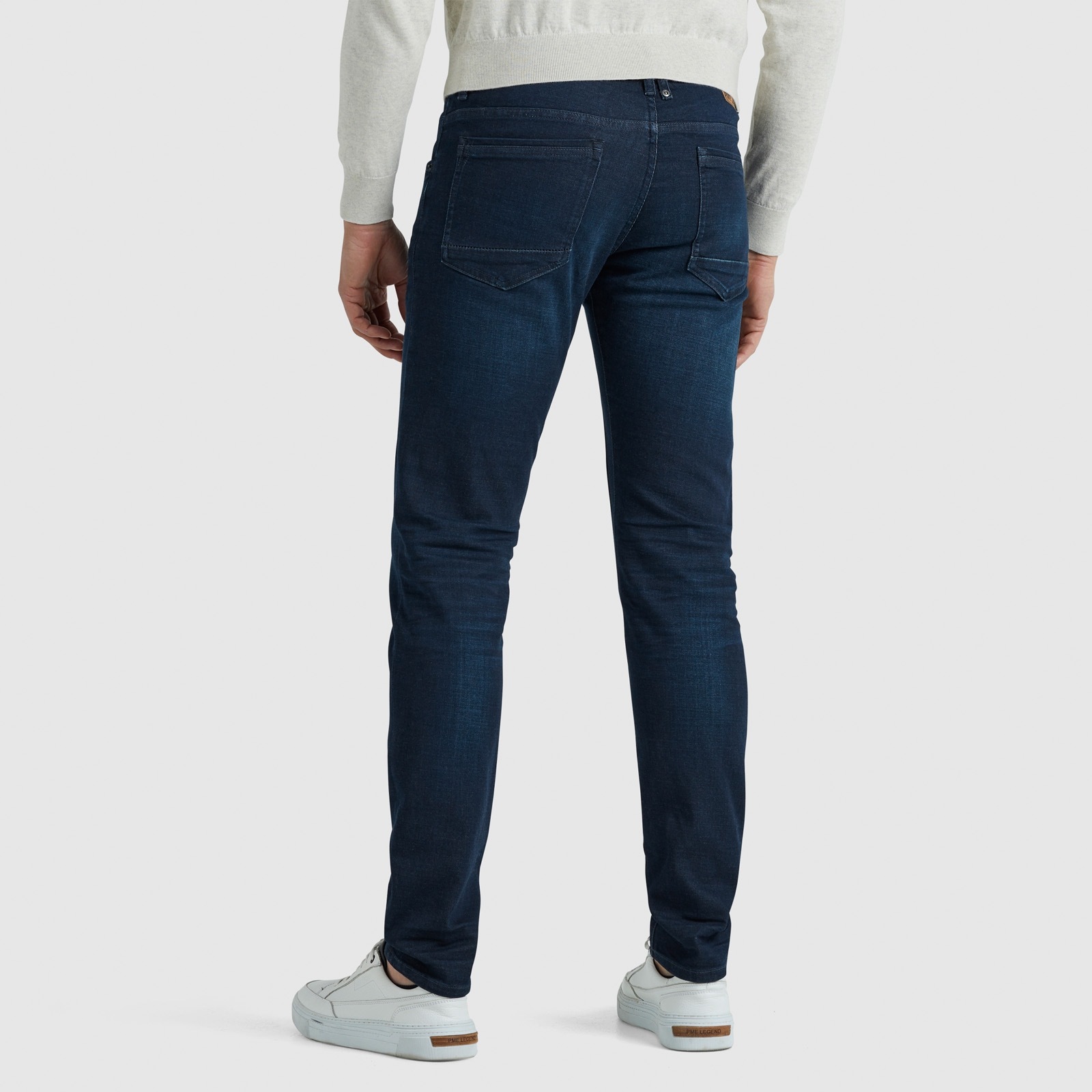 Slim-fit-Jeans PME LEGEND "Tailwheel PTR140", Damen, Gr. 38, Länge 36, blau (schwarz denim shade), Denim/Jeans, Obermaterial: 76% Baumwolle, 21% Polyester, 3% Elasthan, slim fit lang, Jeans Slim-fit-Jeans 3