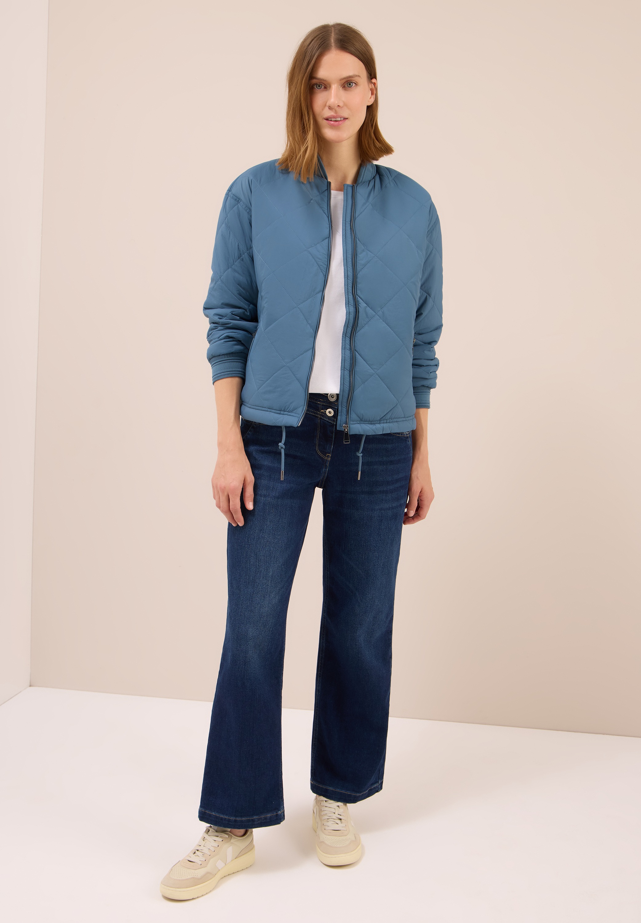 Thumbnail - Cecil Blouson ohne Kapuze mit moderner Steppung