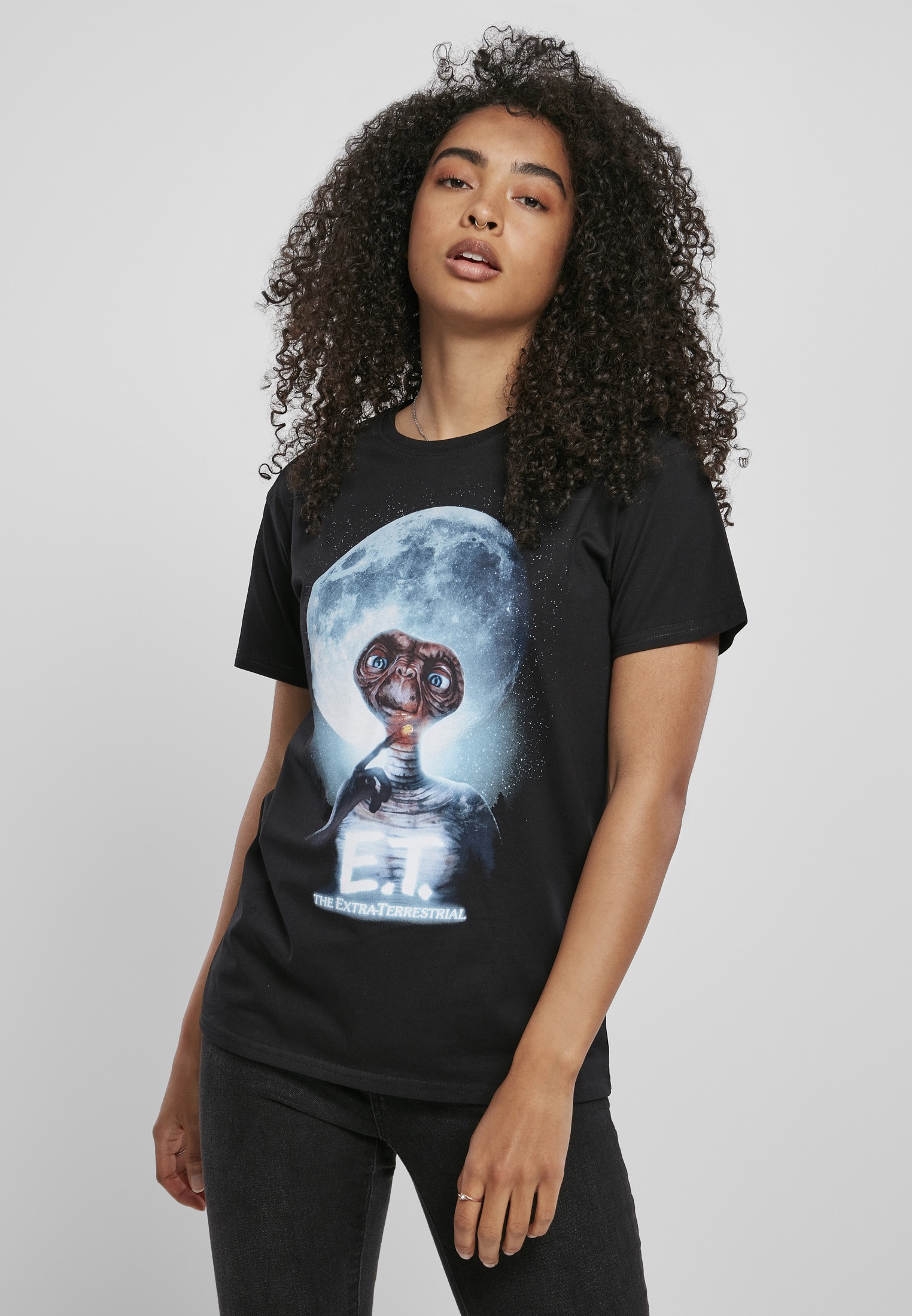 Merchcode T-Shirt »Damen Ladies E.T. Face Tee«, (1 tlg.) bestellen | BAUR