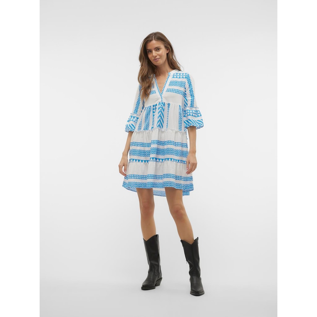 Vero Moda Tunikakleid »VMDICTHE 3/4 TUNIC EXP«, mit Volant