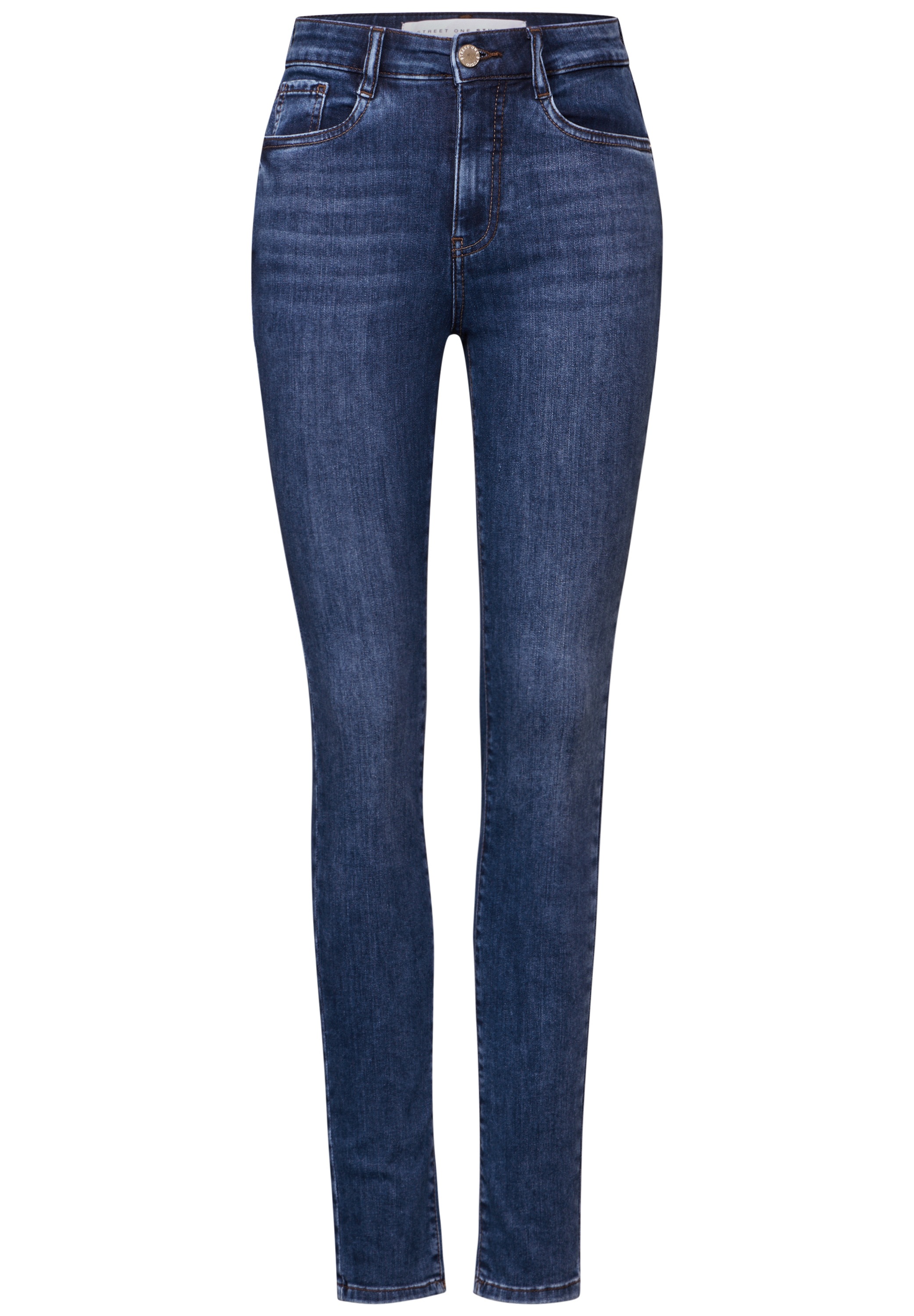 STREET ONE STUDIO Skinny-fit-Jeans, High Waist
