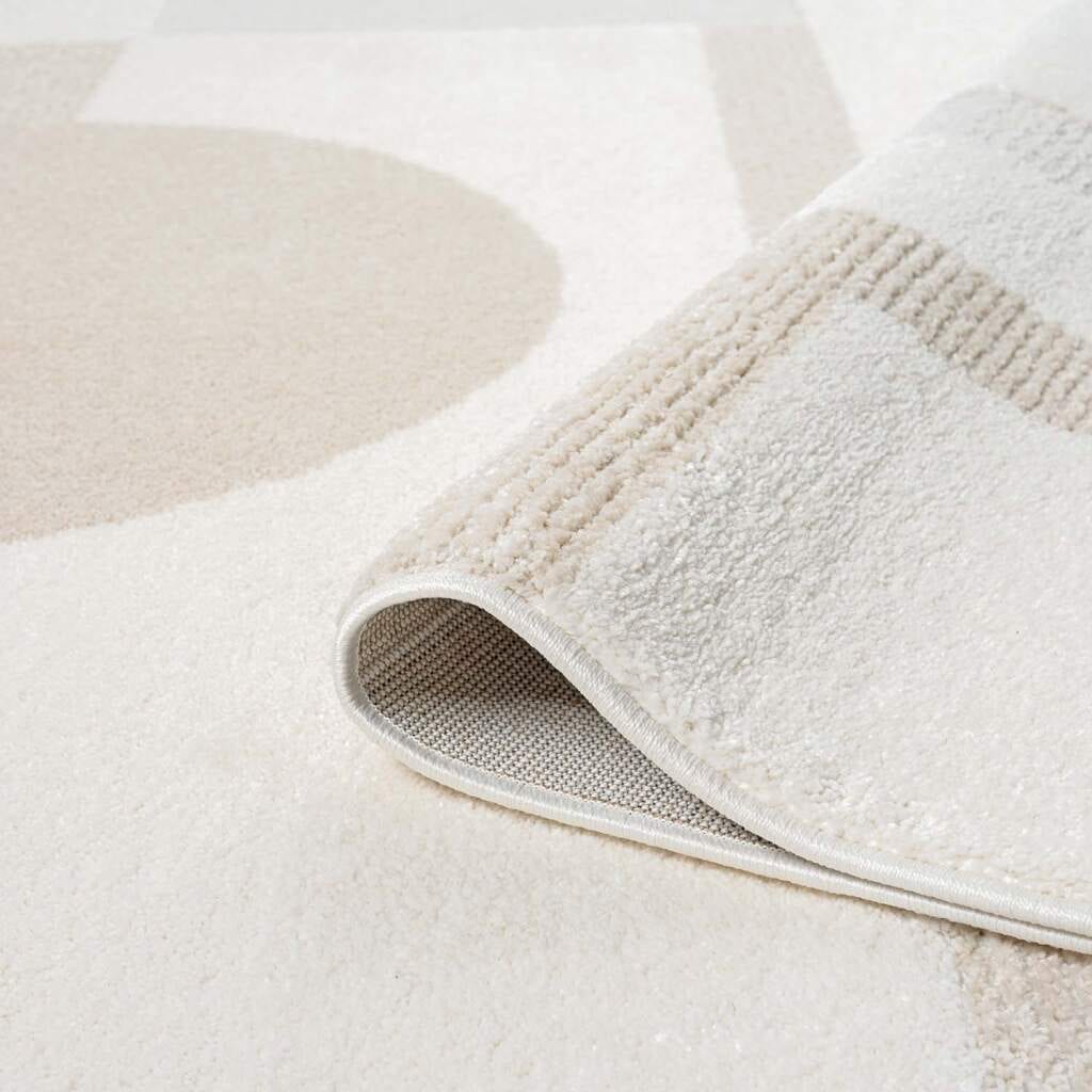 Carpet City Teppich »LOUNGE 9992«, rechteckig, 15 mm Höhe, Kurzflor-Teppich Modern, Hoch-Tief-Struktur, Wohnzimmer, Schlafzimmer