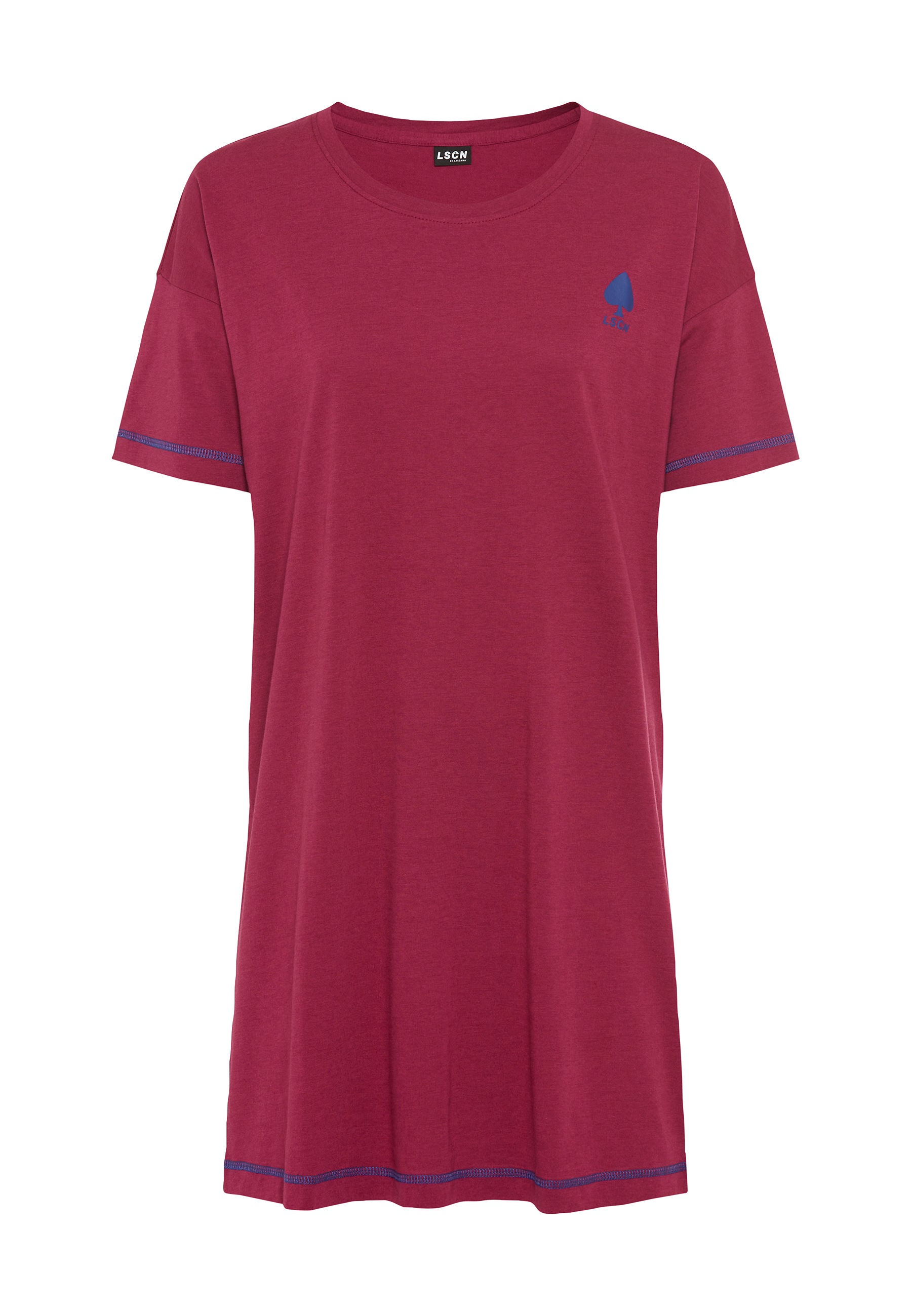 LSCN by LASCANA Nachthemd 1 Stk. tlg. in lässiger Weite günstig online kaufen