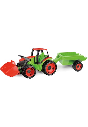 Spielzeug-Traktor »Giga Trucks Traktor mit Frontlader & Anhänger«, Made in Europe